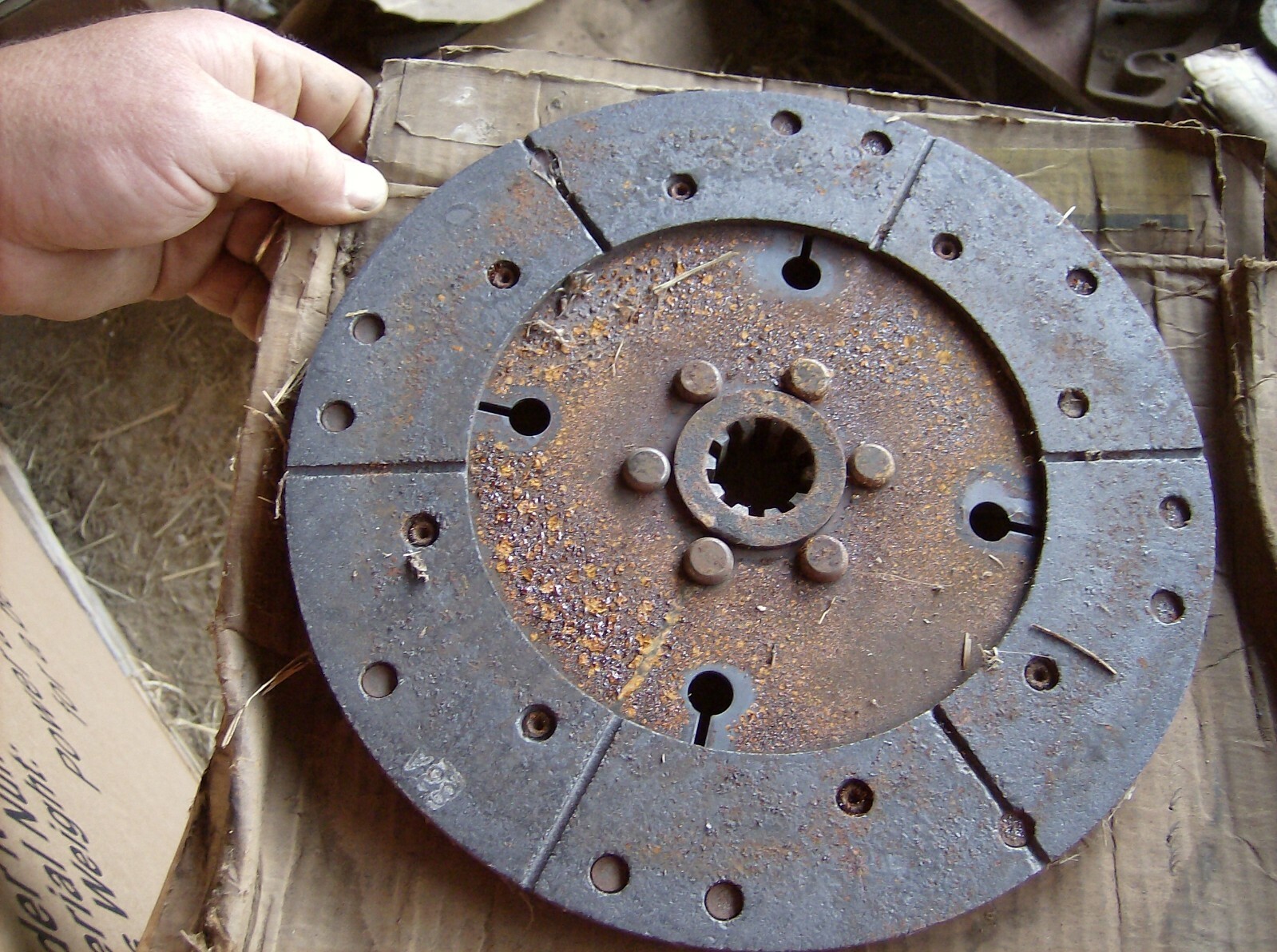 M3865T JOHN DEERE PRESSURE PLATE