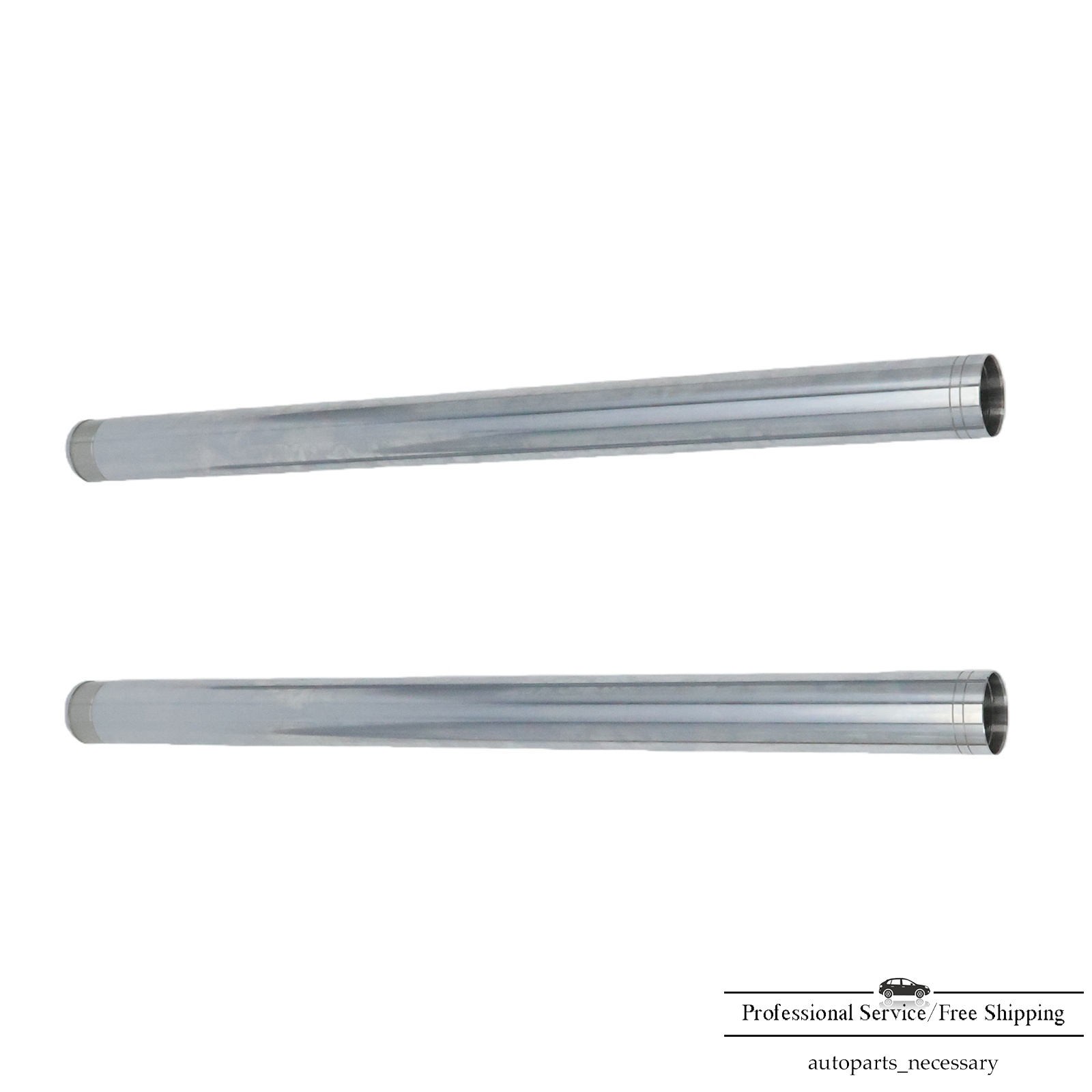 2x Front Shock Inner Fork Tubes For Kawasaki EX650 Ninja 650 2017-2023 41x585mm