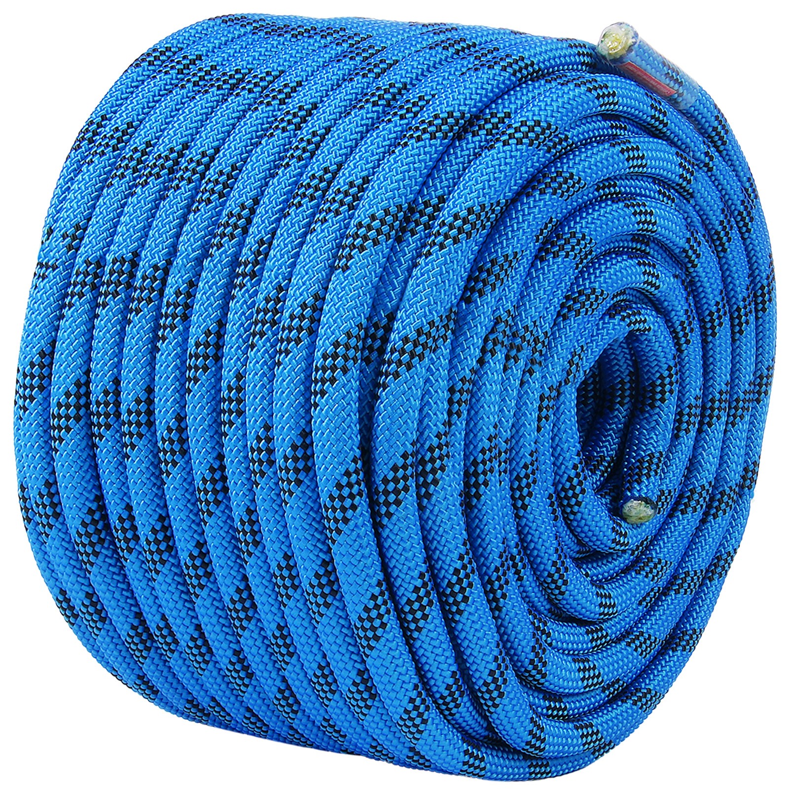 VEVOR 12.7mm Static Climbing Rope 60.9M(200ft) Outdoor Rock Climbing Rope Blue