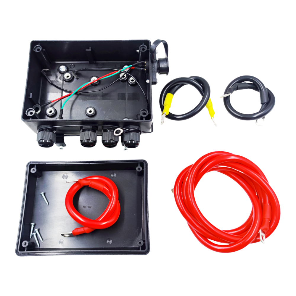 Winch Solenoid Relay Control Contactor Pre-Wired Box for 8000-17000lbs ATV UTV