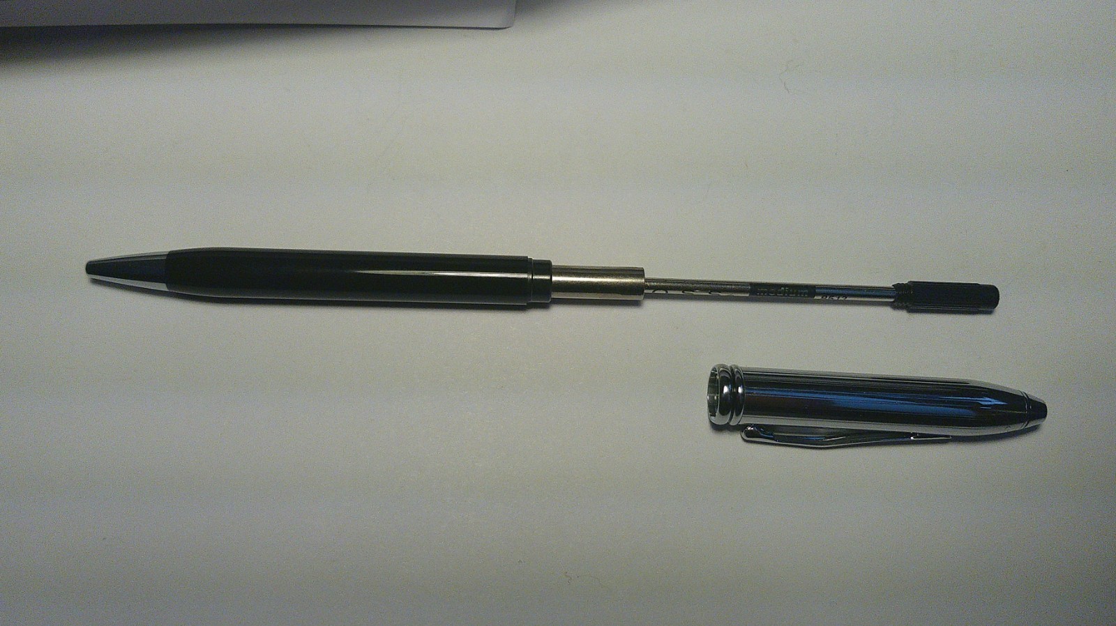 Cross Townsend Tuxedo Chrome and Black Ballpoint- NEW Stock - Retail $140