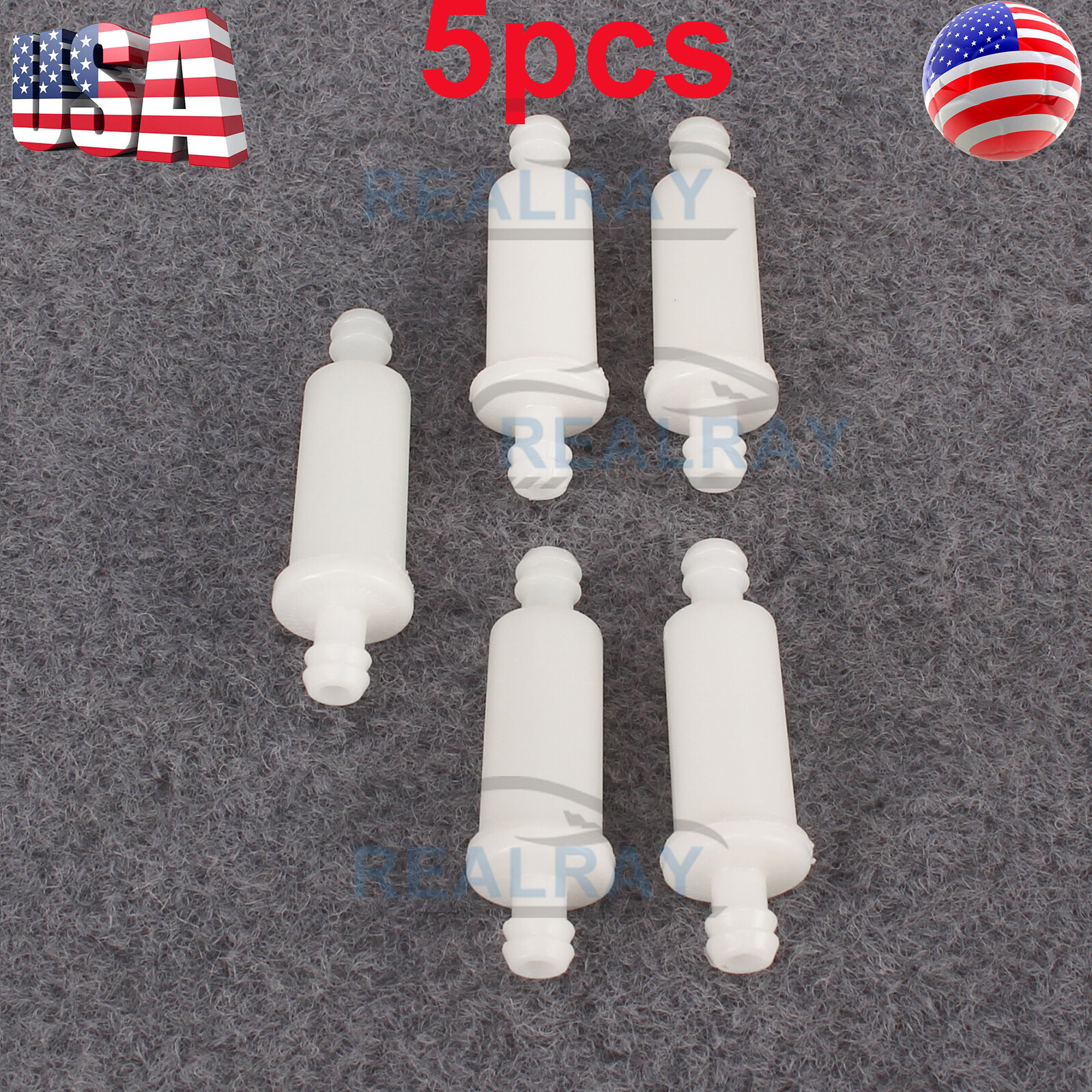 For Polaris In-Line Oil Filter ATV Sportsman Magnum Snowmobile Ranger 5pcs NEW