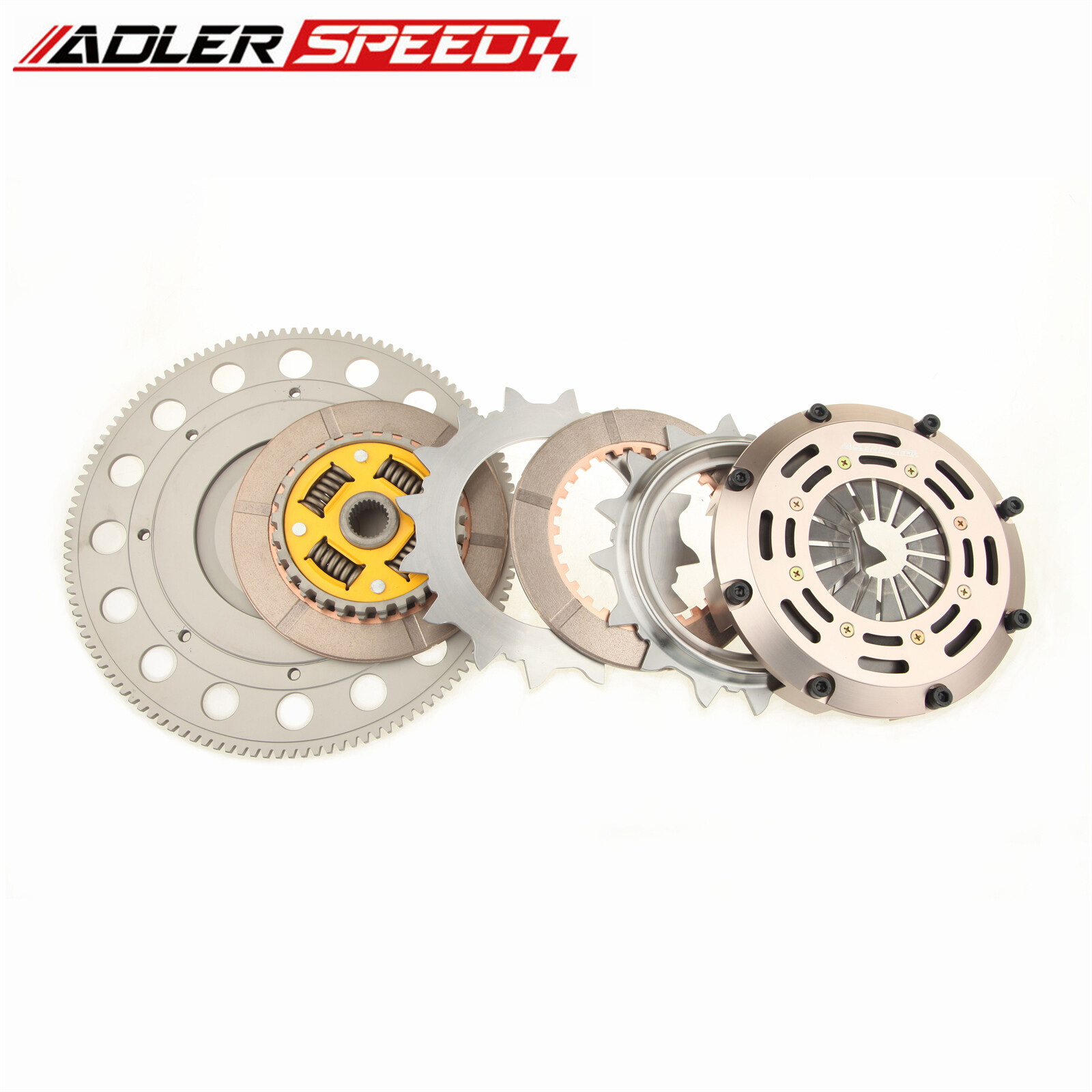 Sprung Clutch Twin Disc Kit For ACURA RSX TSX HONDA CIVIC SI K20 K24 K-SERIES
