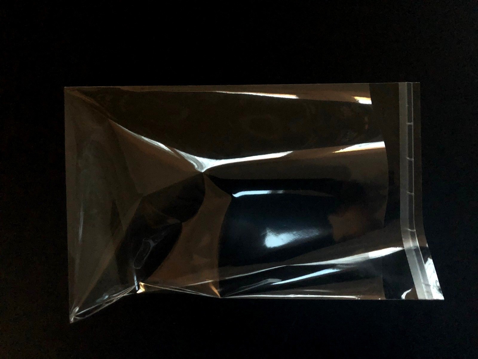 Clear Resealable Recloseable Self Adhesive Cello Lip and Tape poly Plastic bags