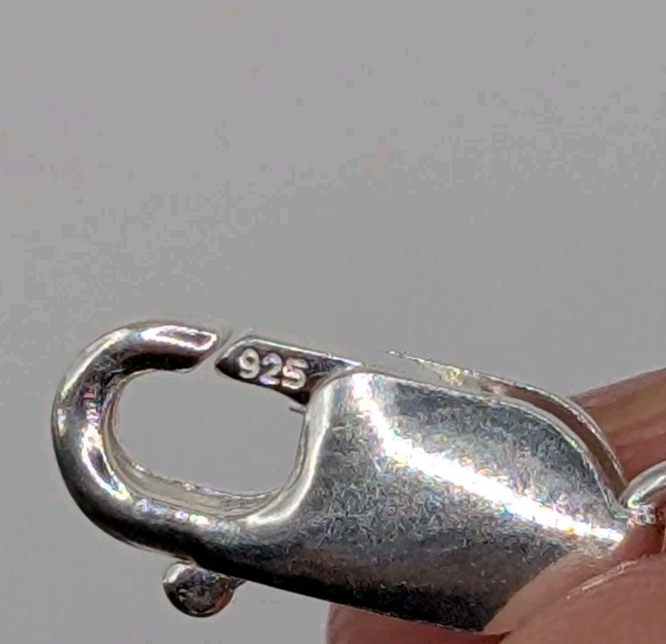 Sterling Silver 925 4.75mm Bracelet - 7.75" - 4.4 Grams