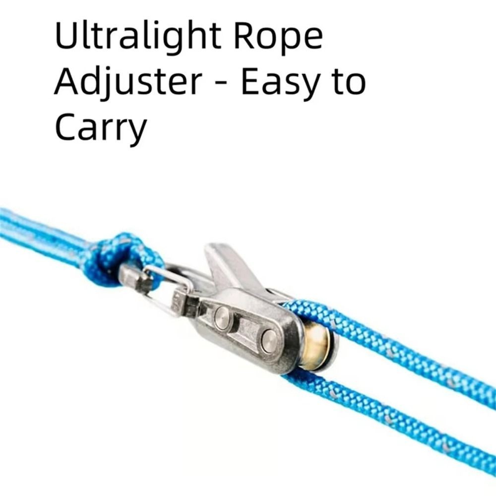 Outdoor Tensioner with Rope Roller Paracord–Cinching Tool for Camping, Hiking CW