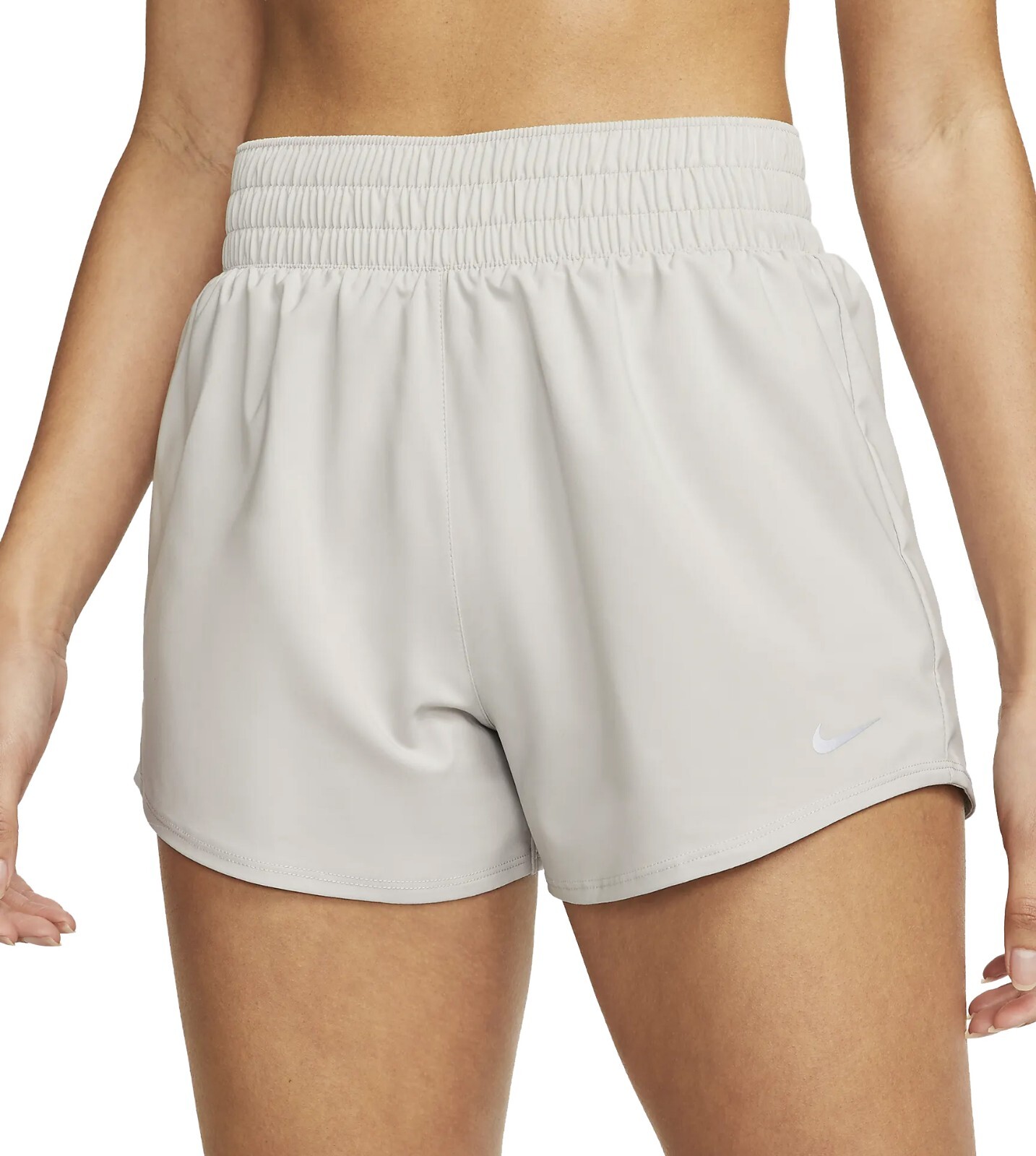 Nike Women Dri-Fit High-Waisted Brief-Lined Short in LT Ore,Diff Size,DX6014-012