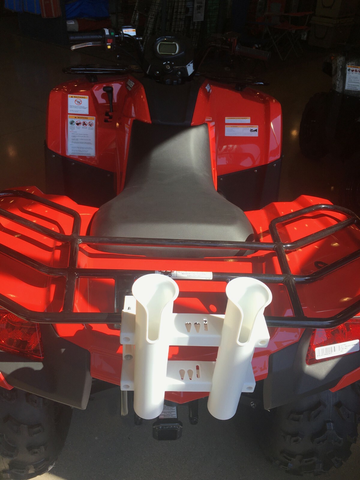 Fishing Rod Holder CLAMP2 Pontoon SeaDoo Switch ATV UTV Golf Cart Brush Rail