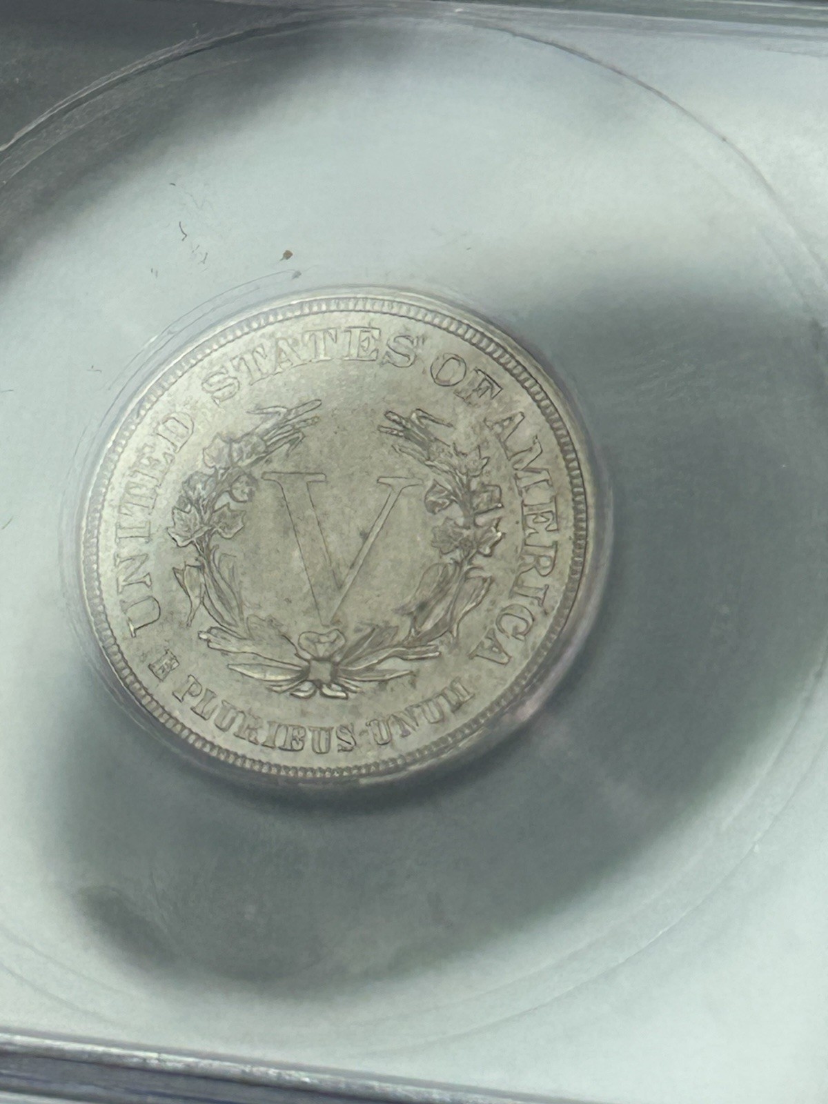 SASA 1883 Liberty V Nickel No Cents MS62 ICG