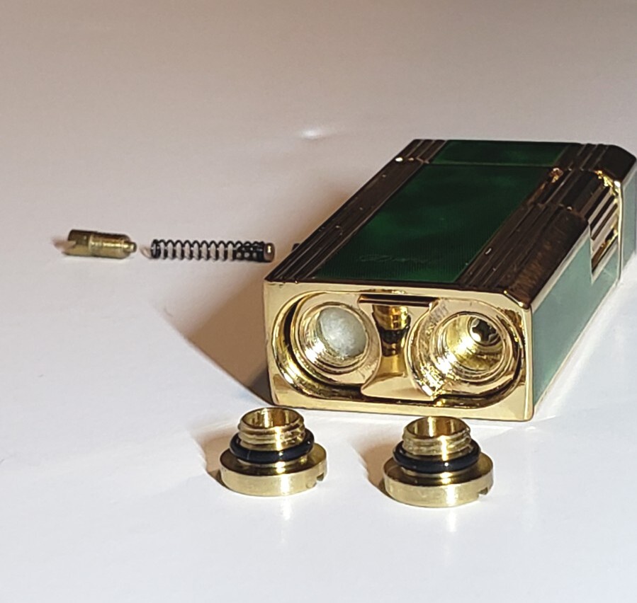 VINTAGE RETRO STYLE ROLLER LIGHTER Classic Retro Fuel Saving Lighter O Ring USA