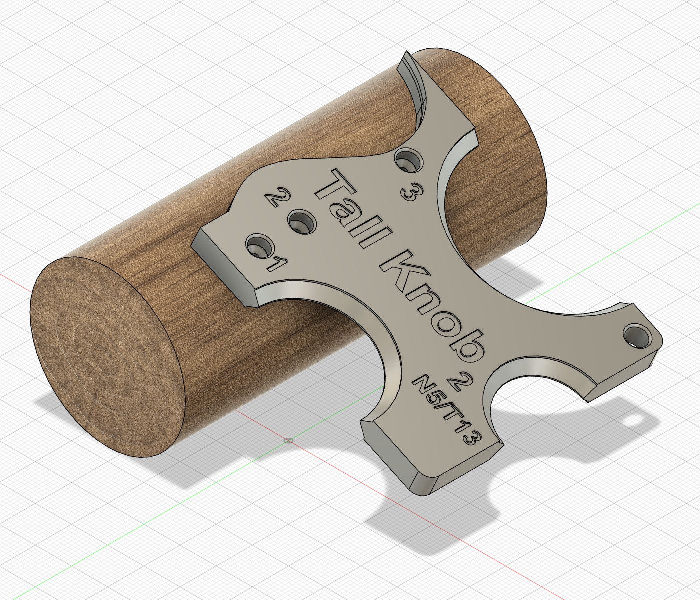 Stanley No 5 Type 9 Hand Plane Low Knob Template