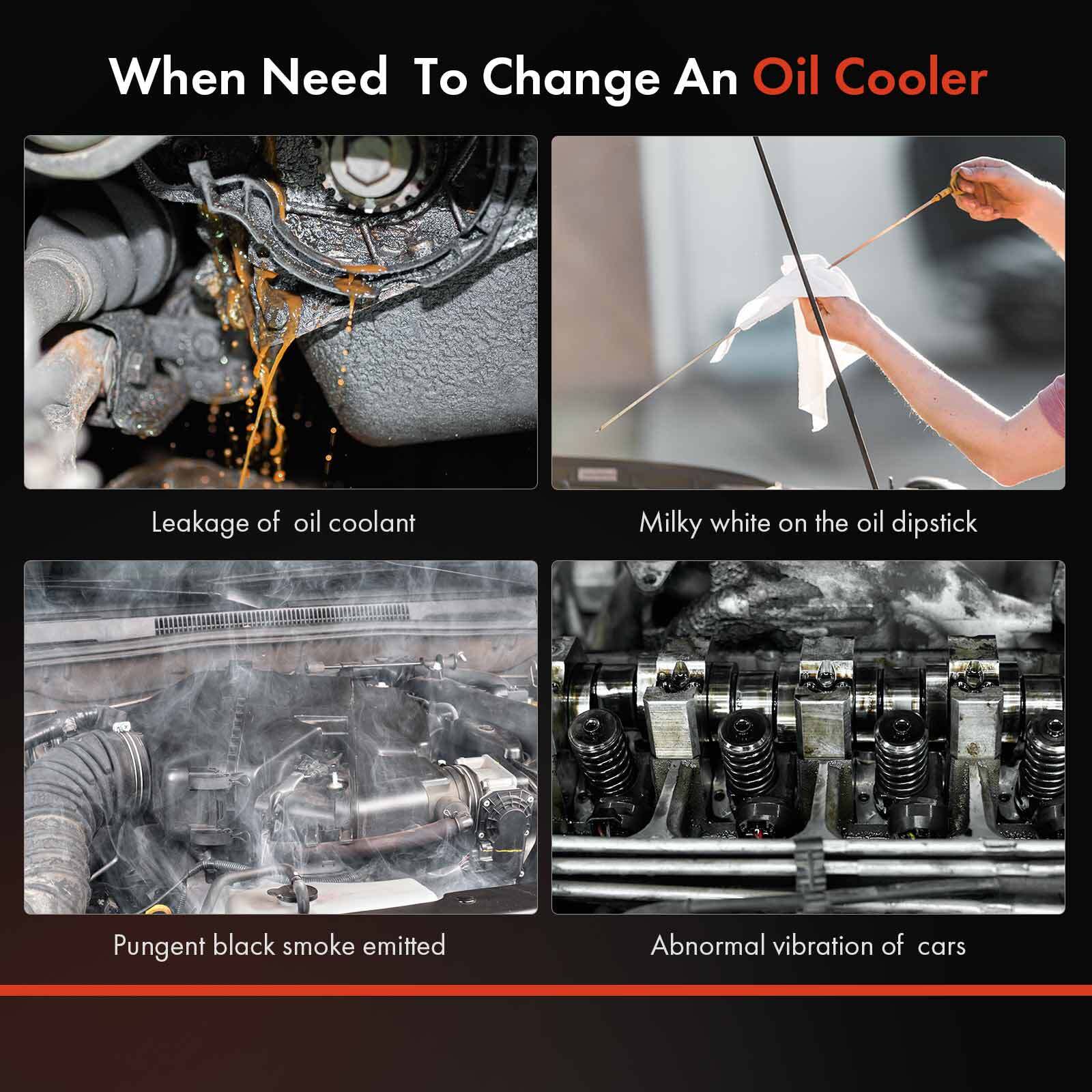 Automatic Transmission Oil Cooler for Jeep Renegade Ram ProMaster City L4 2.4L