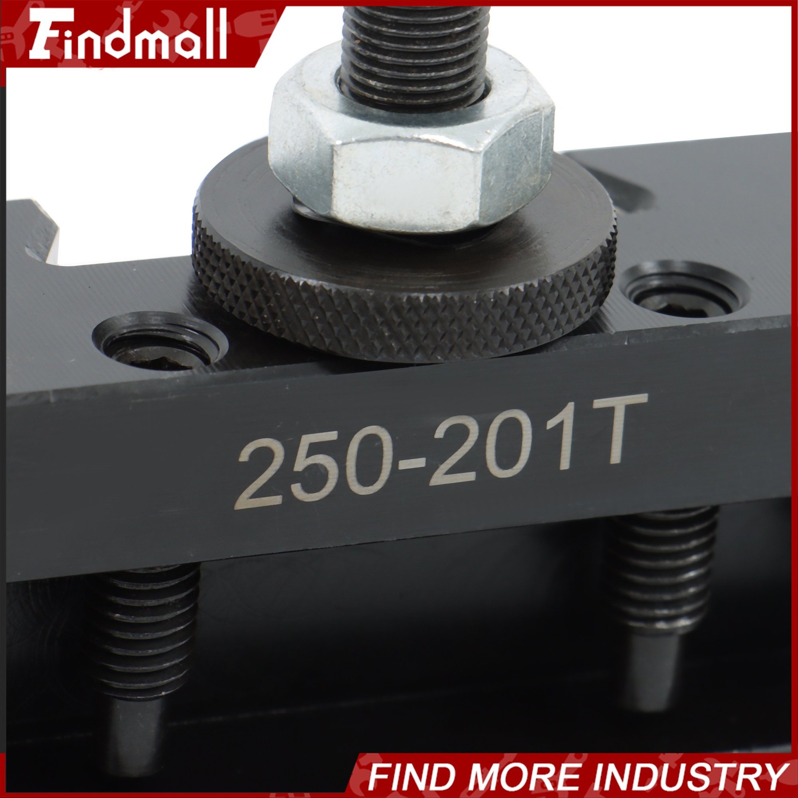 Findmall BXA Tool Post Tool Holder 4 Pc For 250-201 250-201XL 250-202 250-202XL