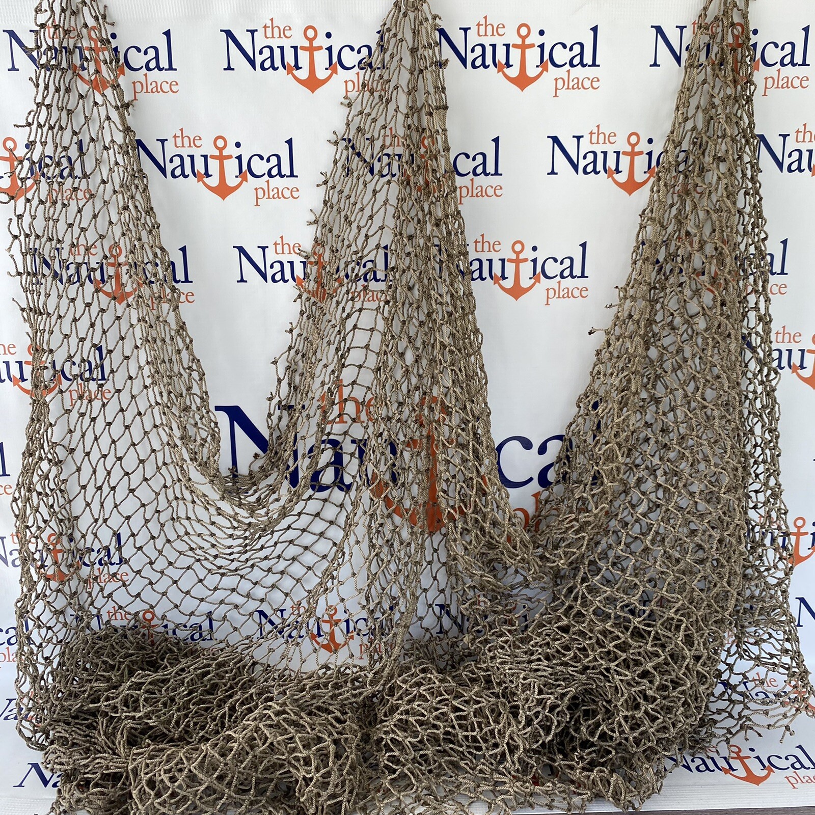 Authentic Used Fishing Net 5'x10', Real Fish Netting Cut From Commercial Nets