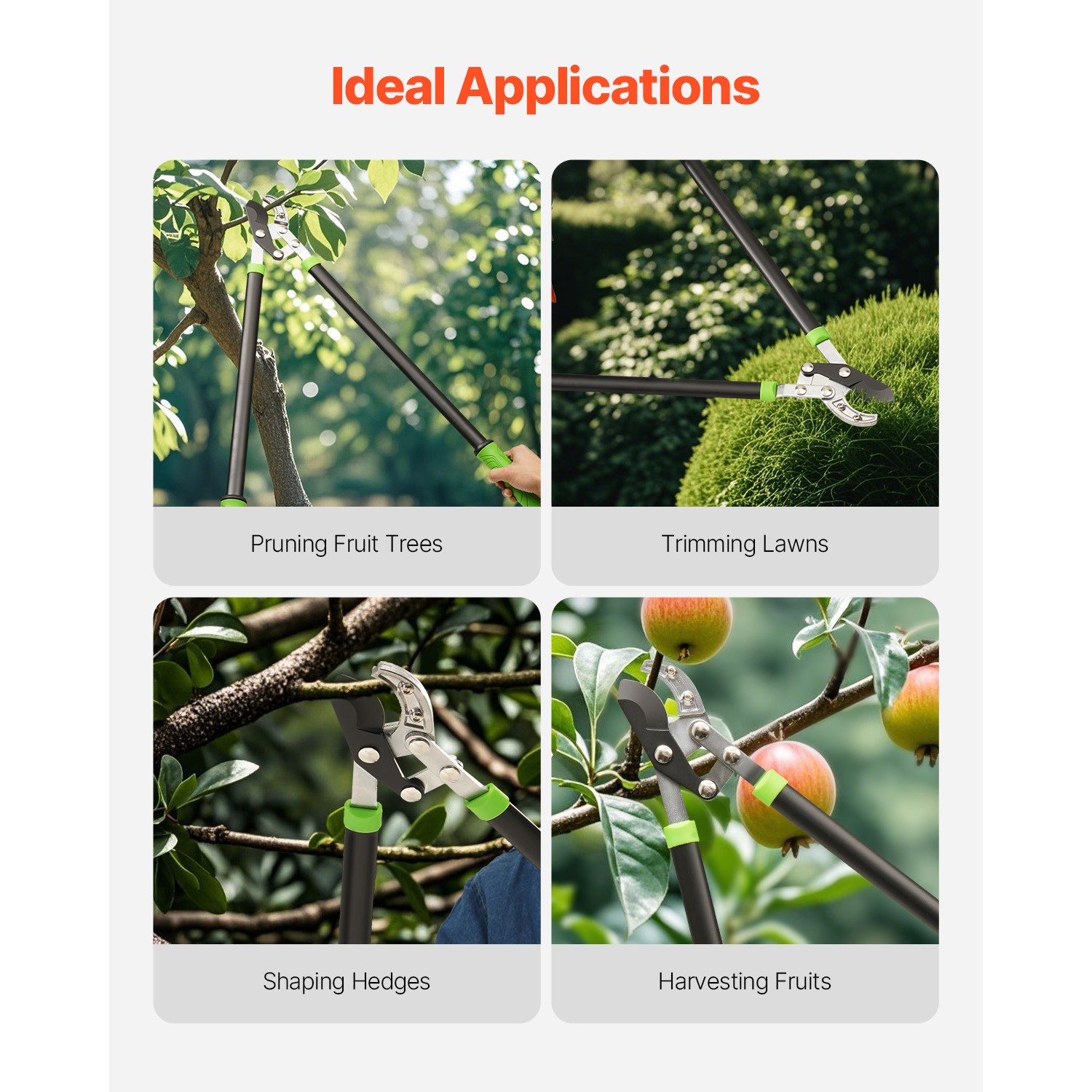 32 inch Loppers for Tree Trimming Branch Cutter Steel Heavy Duty to 2 inch