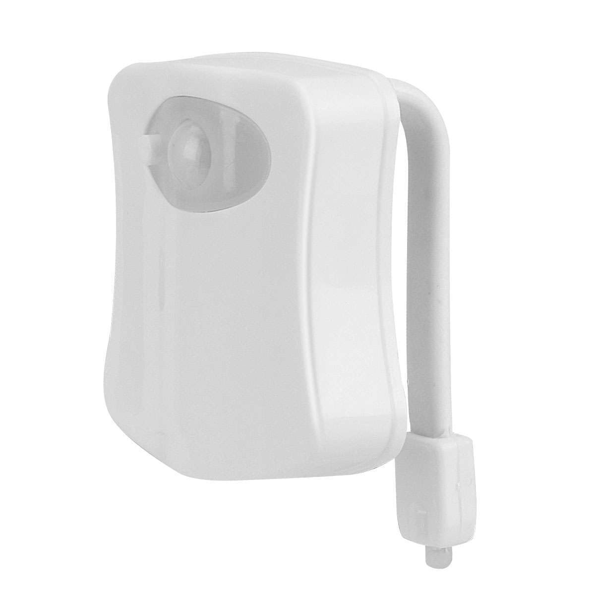 4Pcs Toilet Night Light 16 Color LED Motion Activated Sensor Bathroom Bowl Seat