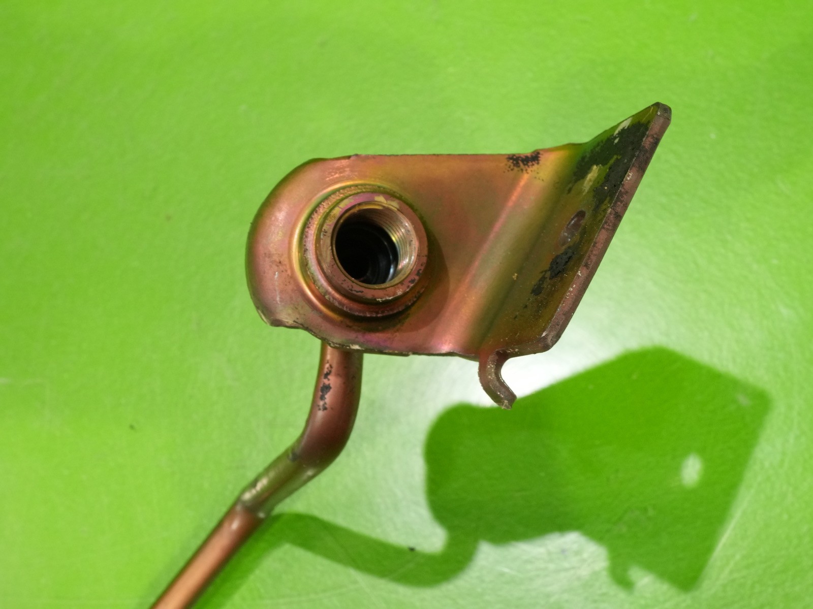 92-95 Civic OEM fuel tank pump - main hard line connector hose tube