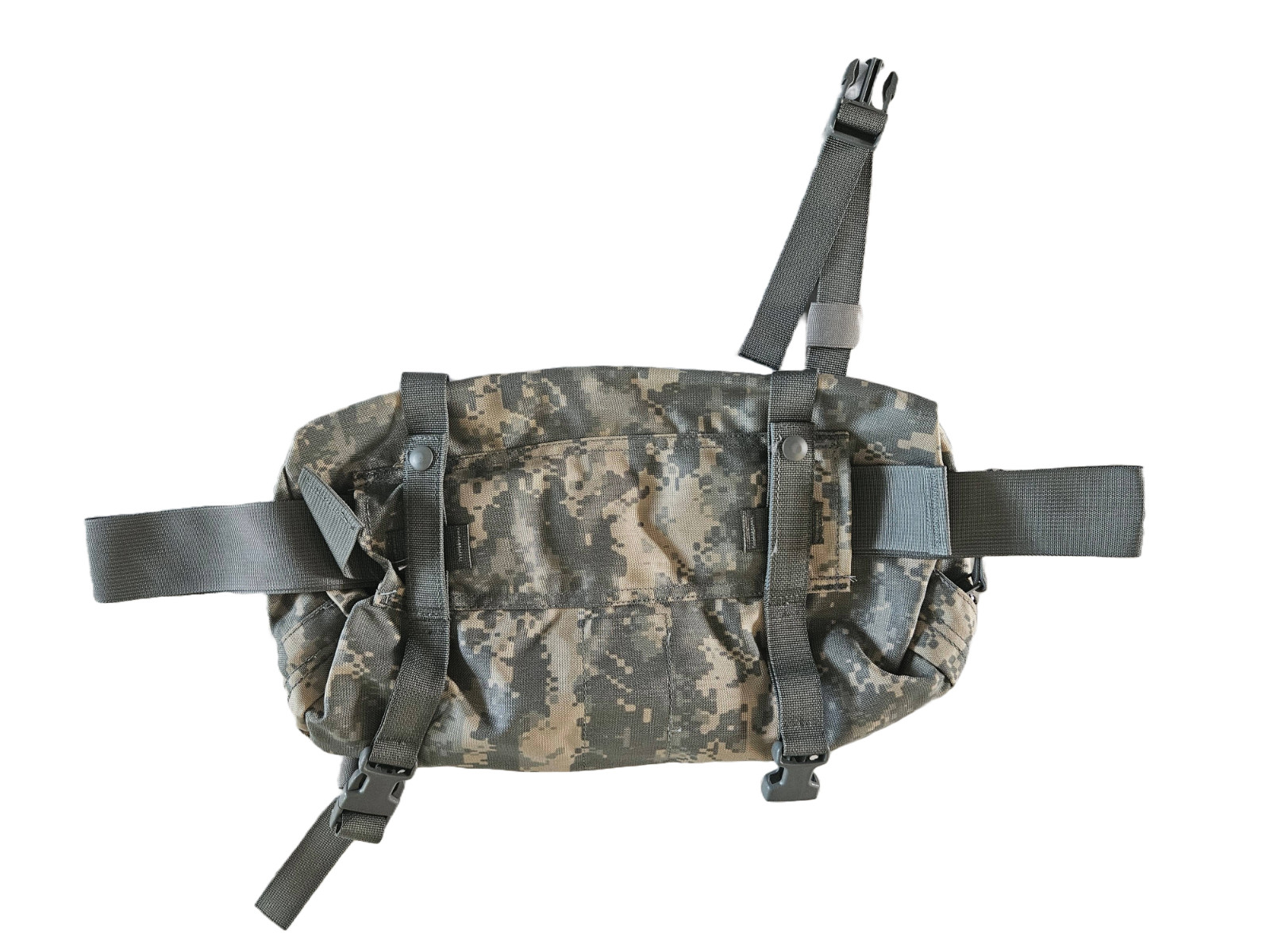 US Army MOLLE II ACU Fighting Load Carrier Vest w/ Tons of Extras! 8 pieces!