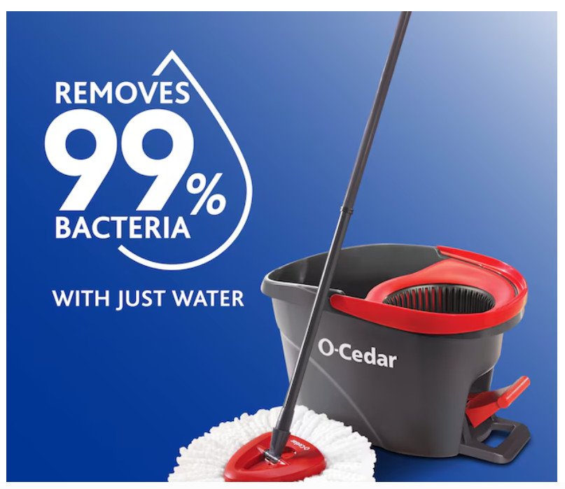 O-Cedar EasyWring Spin Mop & Bucket System