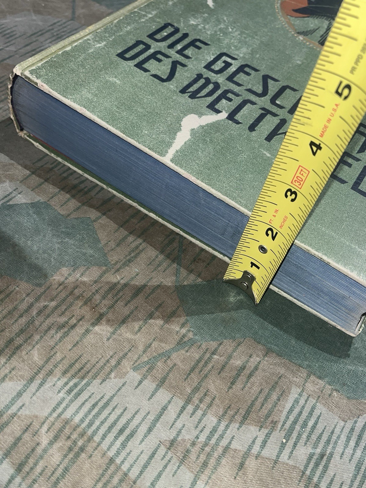 WW2 German Era Original Die Geschichte Des Weltkriegs Book #2 on German Military