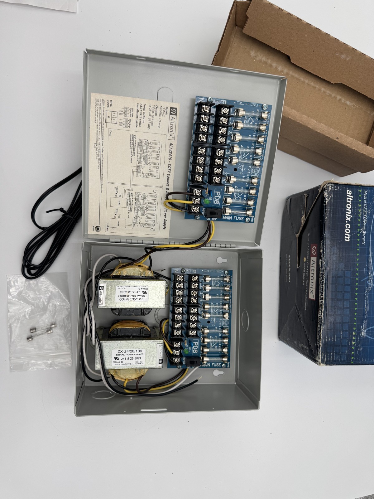 Altronix ALTV2416 CCTV Power Supply, 16 Fused Outputs