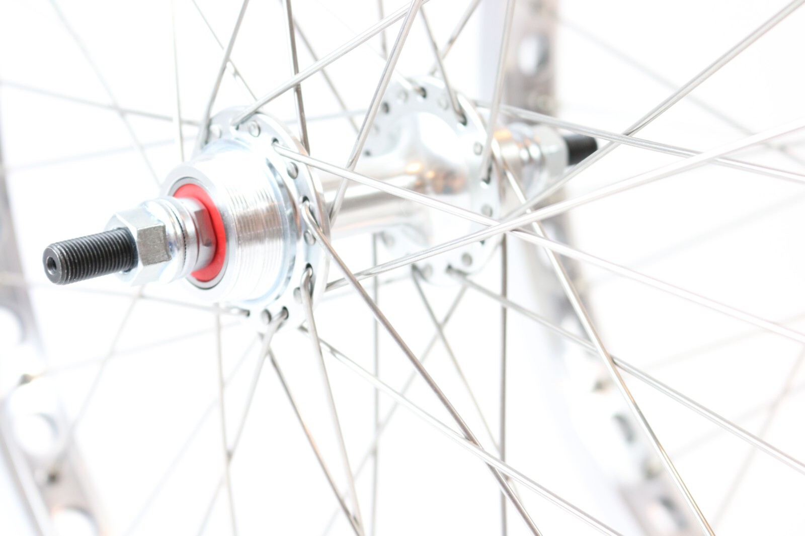 Technique BMX 20in silver Alloy BMX Wheelset Sealed Bearing lowflange 36 h