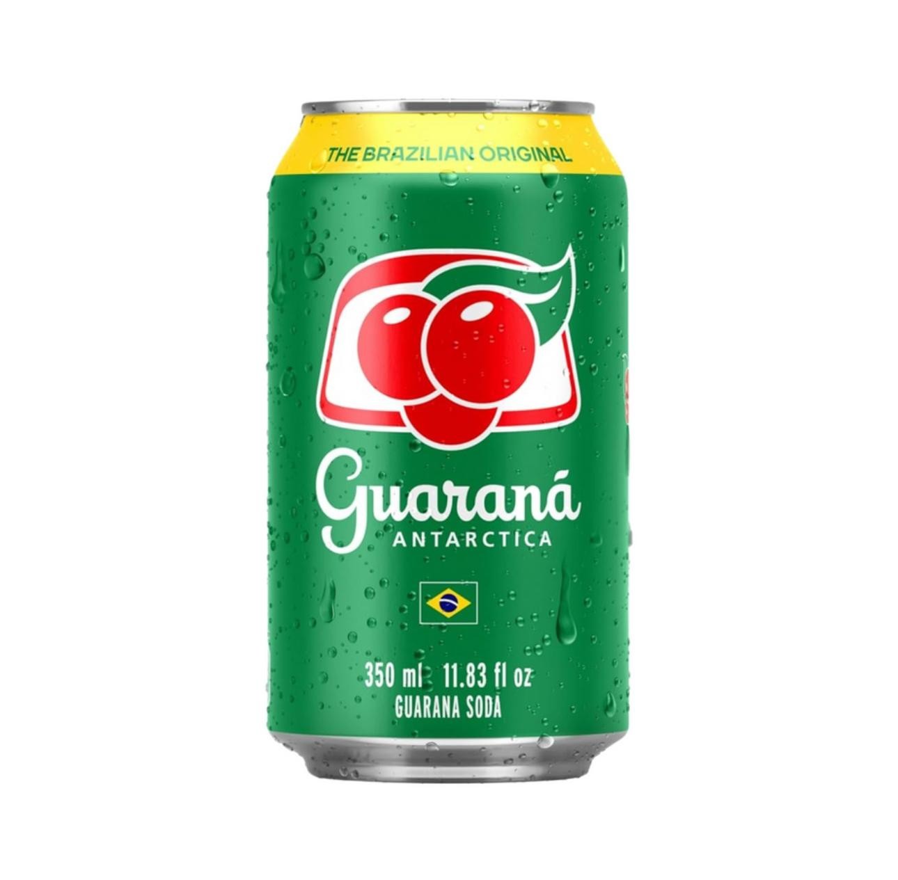 Antarctica Guarana Original – 12fl oz (355ml) Can | Brazilian Soft Drink