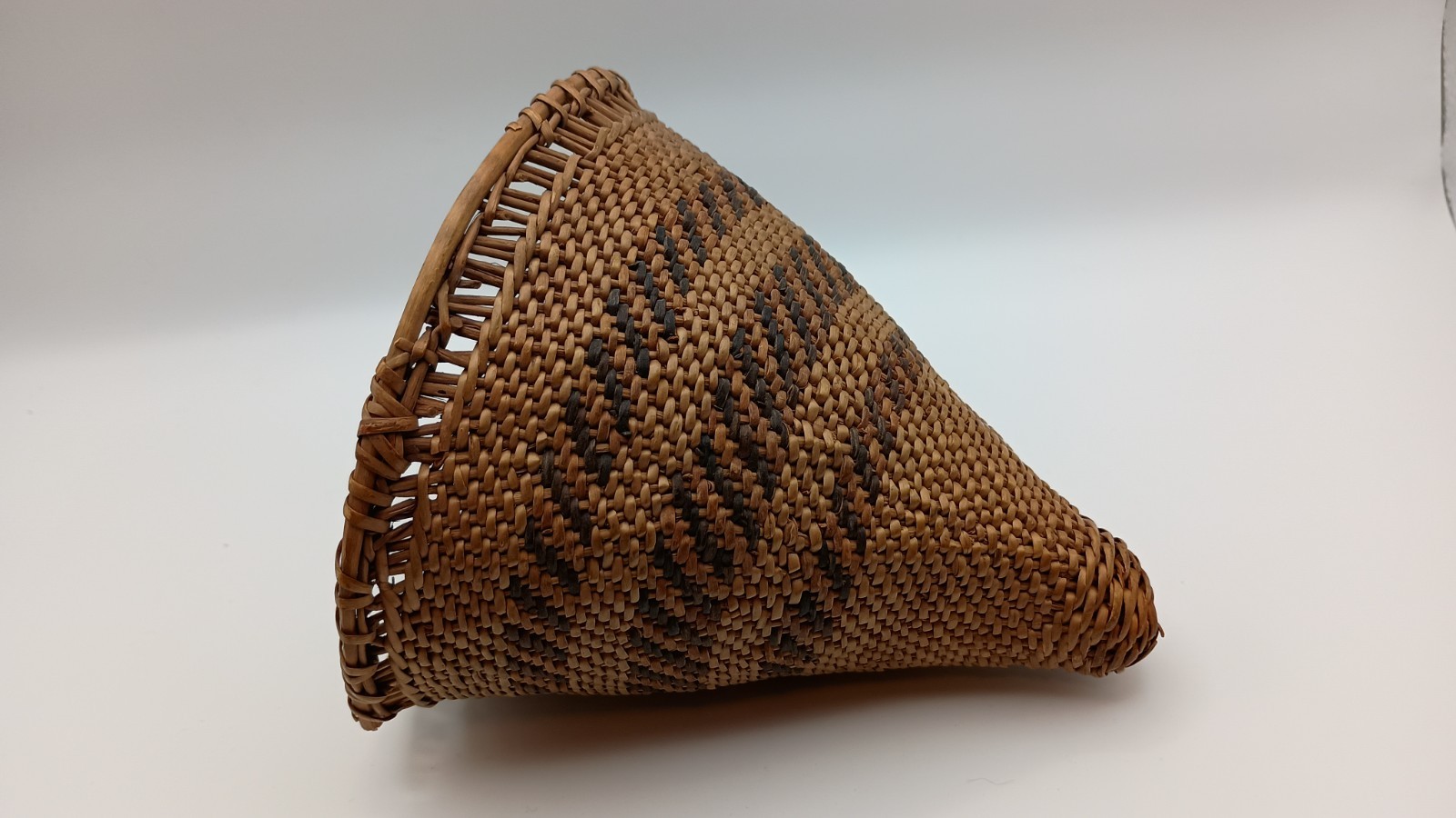 Paiute Indian - Native American - Small Conical Burden Basket Made Prior to 1917