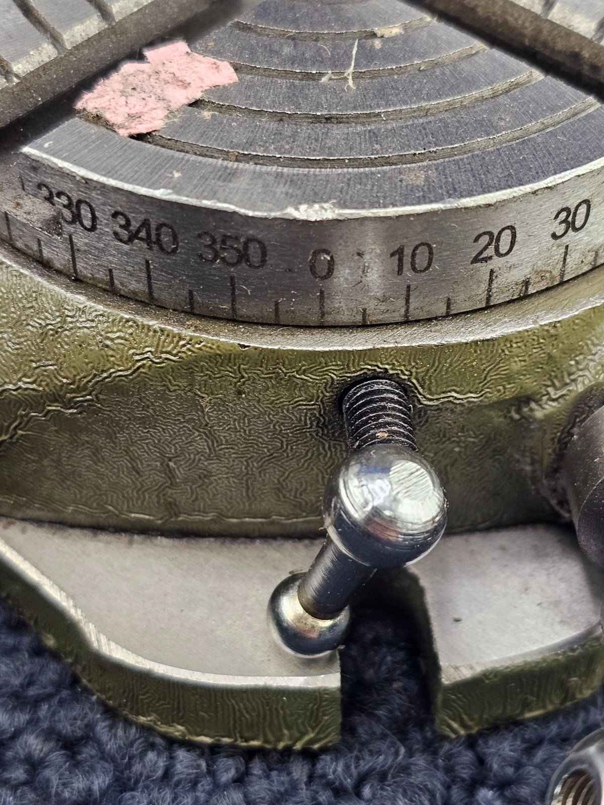 Precision Small Rotary Table For Watchmakers, Jewelry, Milling Tool