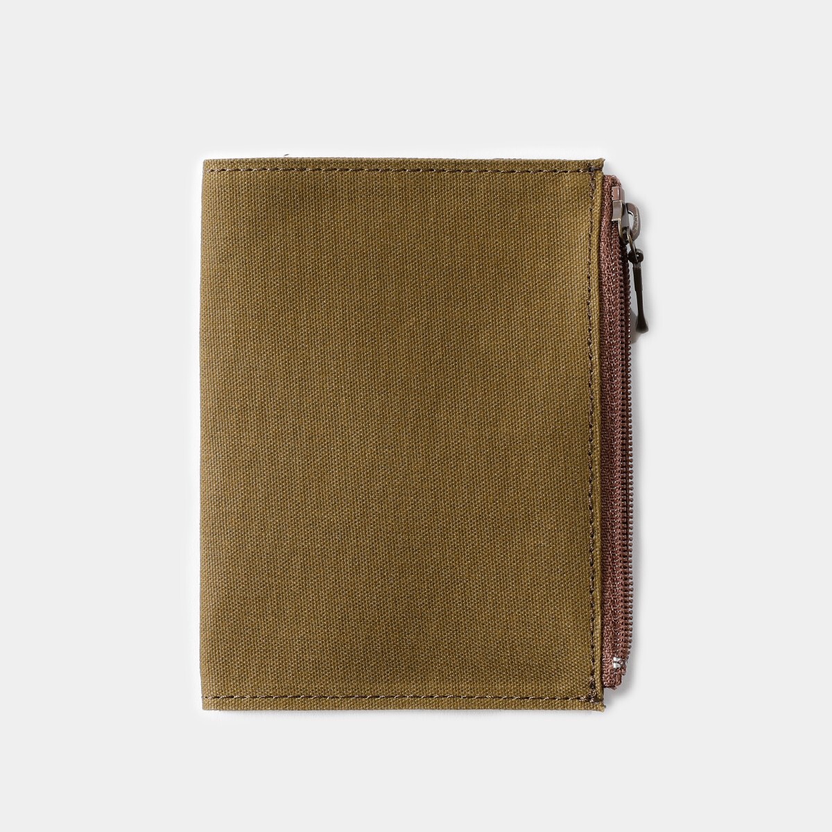TRAVELER'S notebook Cotton Zipper Case olive Passport size F/S July 2024
