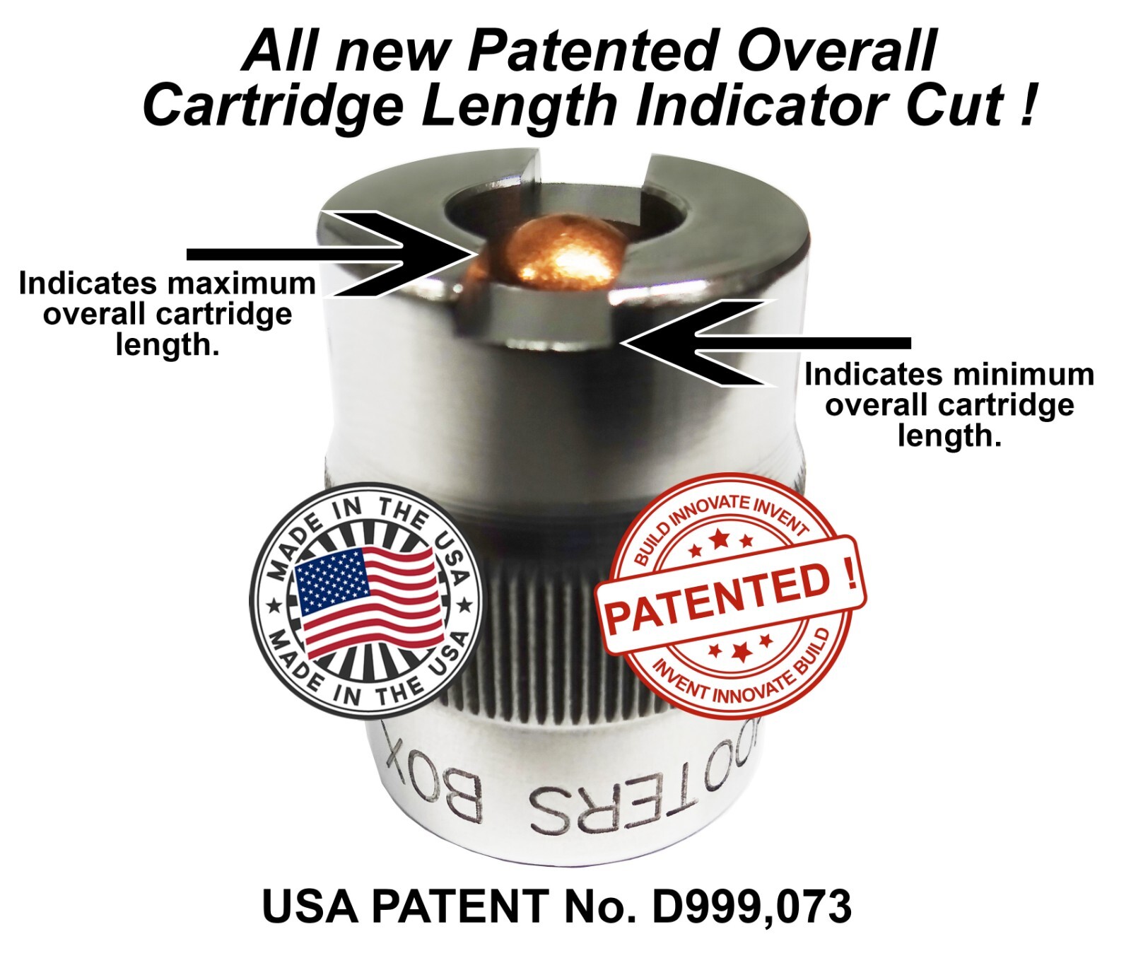 243 Winchester Case & Ammunition Gauge - For Checking Your Ammo - Free Shipping!