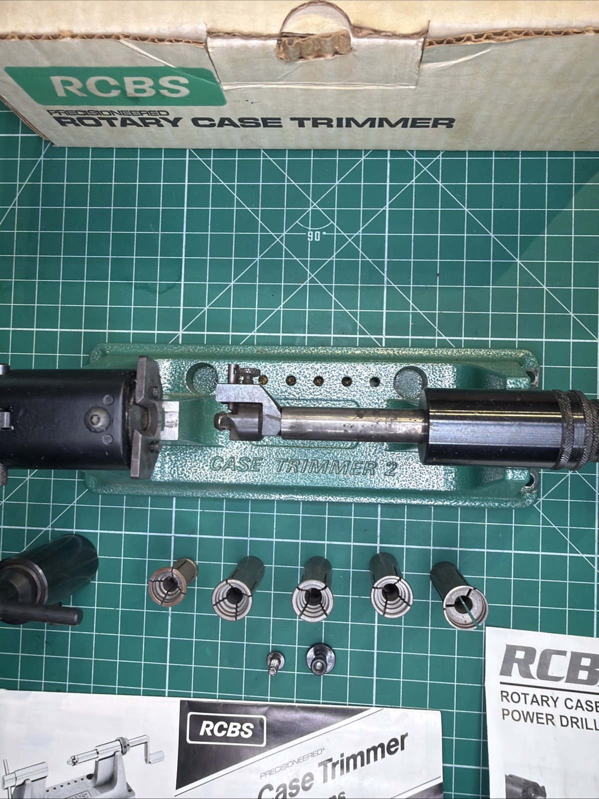 RCBS Case Trimmer 2 with 3-Way Trimmer Head And Collets
