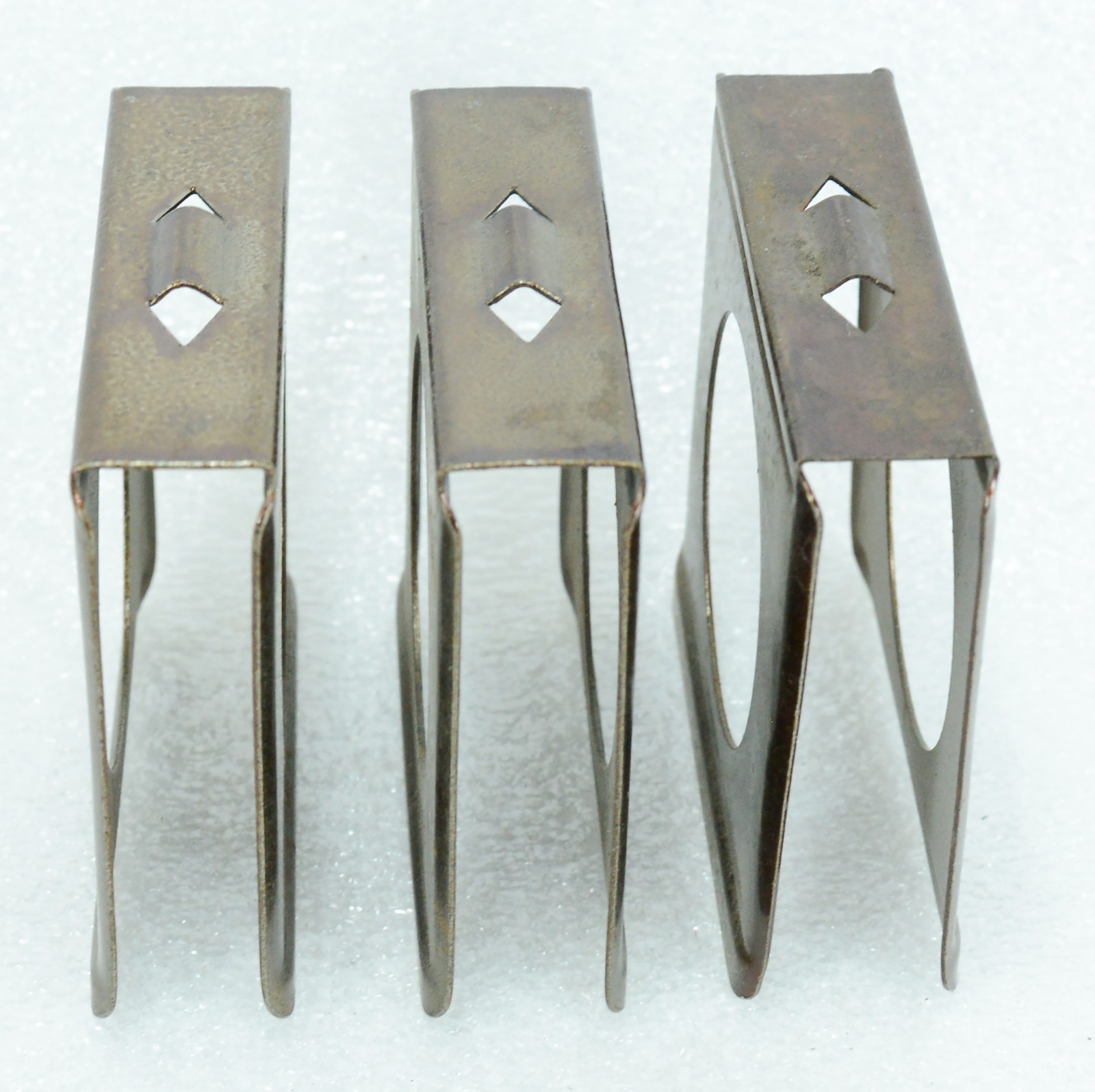 3x WWI German Gewehr 88 Gew 88 Kar 91 Rifle 8mm 5 RD En Bloc Clips, REFINISHED