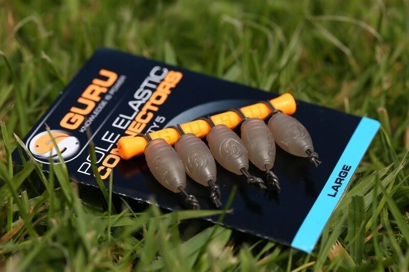 Guru Pole Elastic Connectors NEW Coarse Fishing Dacron Connector 5 Per Pack