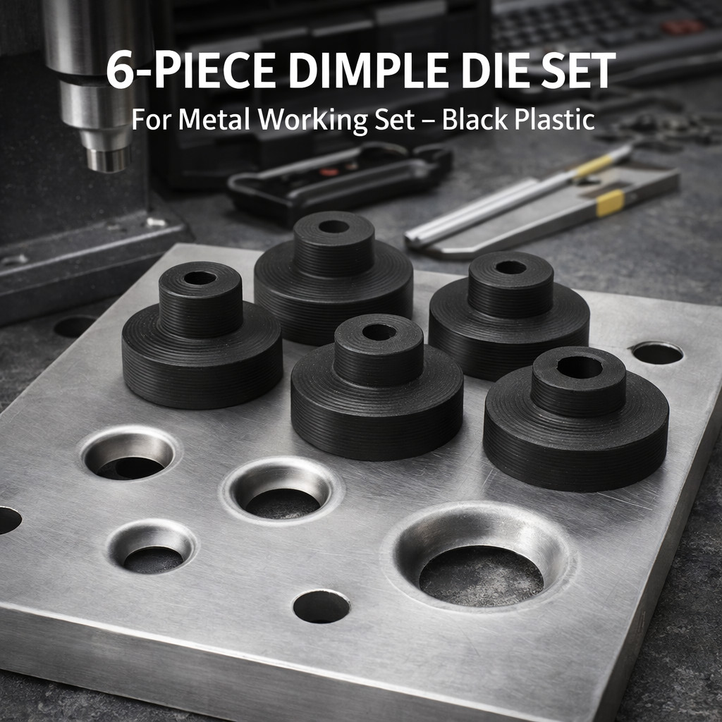 Sheet Metal Dimple Dies – Metric & SAE – 3D Printed Polymer – No Rust