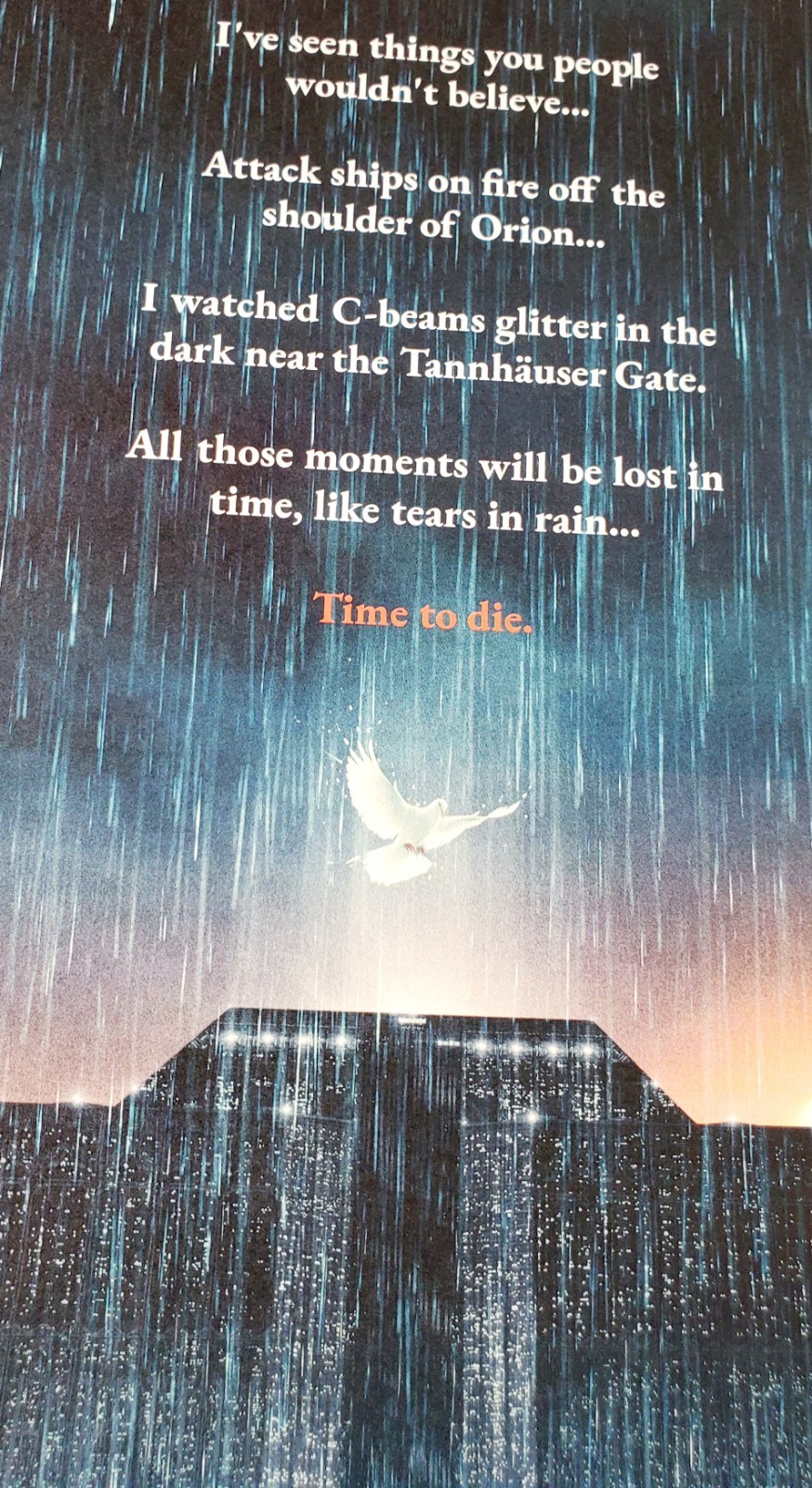 Blade Runner 'The Final Cut' LE Poster The Film Vault Numbered (NEW)