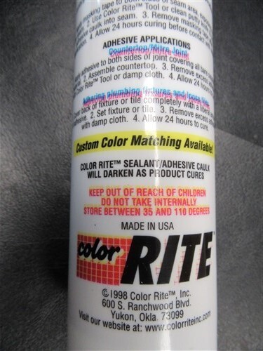 COLOR RITE SEALANT AND ADHESIVE CAULK 10.5 OZ RED OAK AUBURN #CB03 5296450