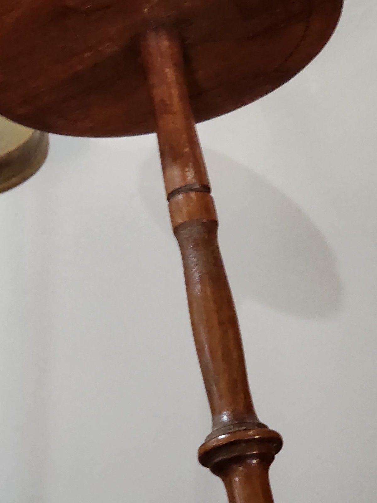 LOT OF 3- Tall Antique Wood Hat Stands 41.5"- 36"- 24" Tall - 2 MATCHING