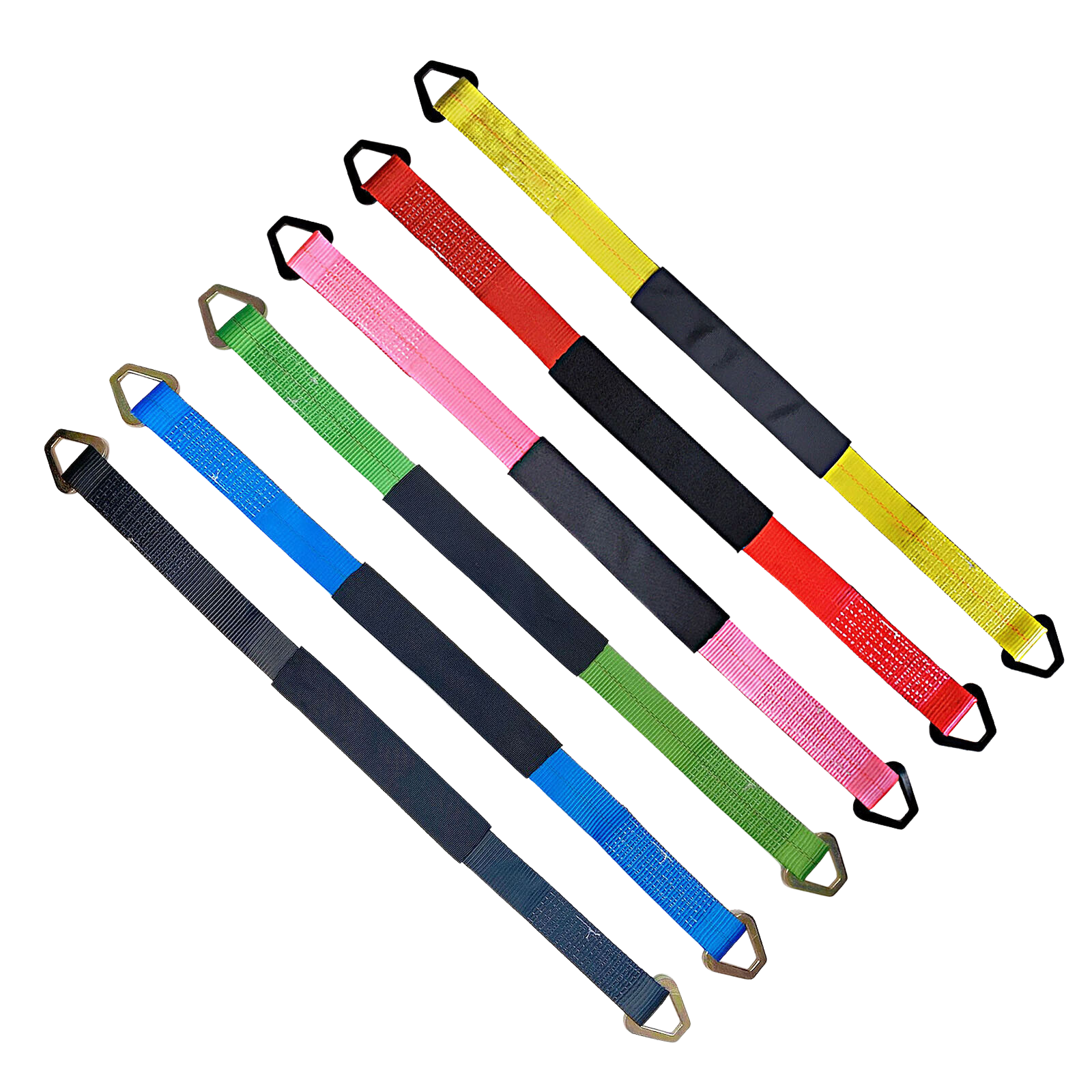 USA Off Road Axle Strap for Race Car Auto Hauler Tow Truck 4x4 ATV UTV Tie Down