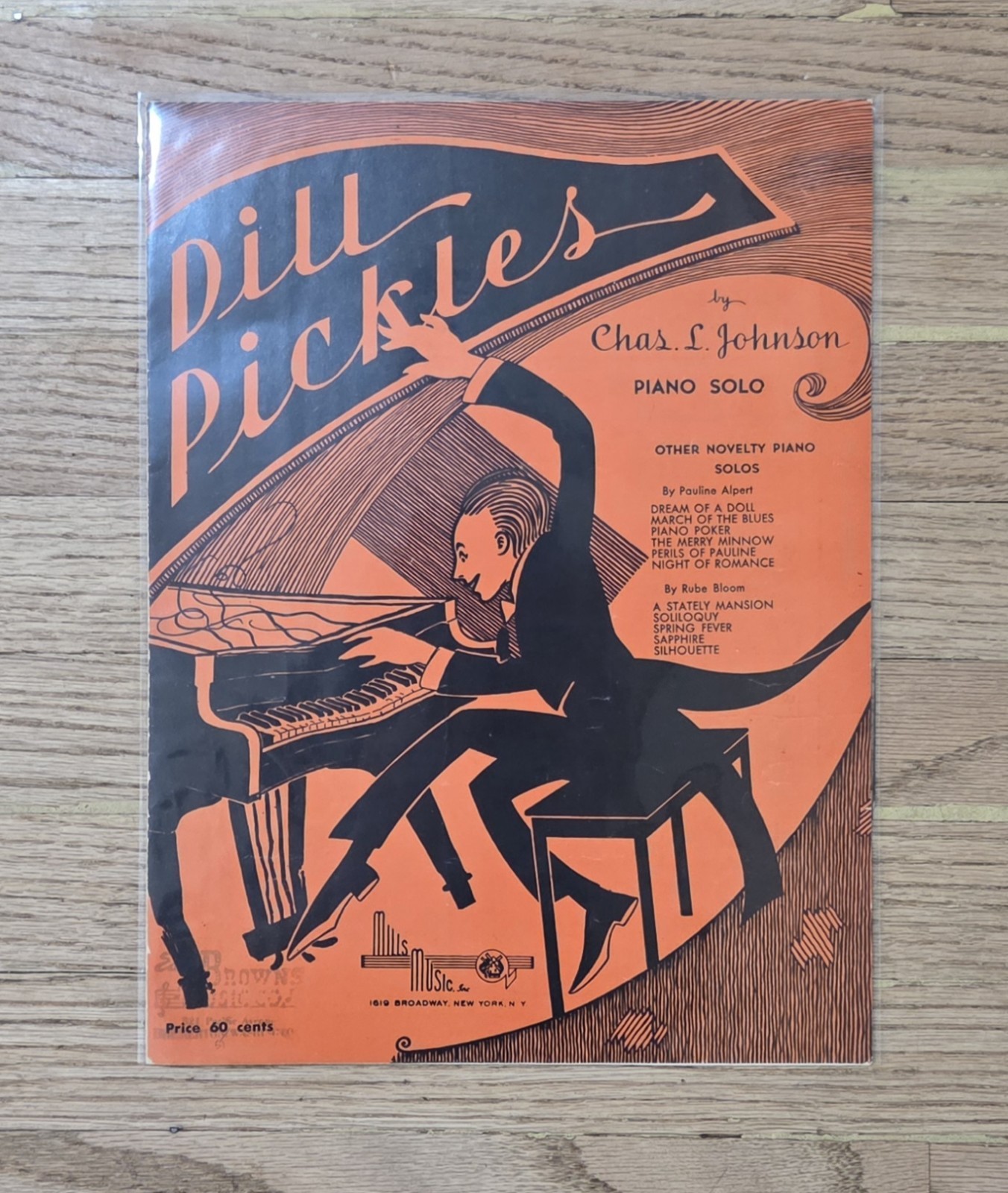 (8) Vintage Music Sheets Lot