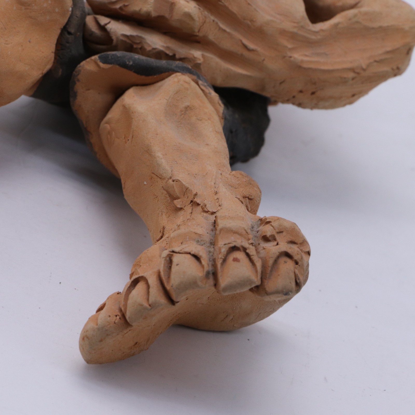 Quechuan Edilberto Merida Cusco Peru Sculpture Peruvian Folk Art Clay Pottery