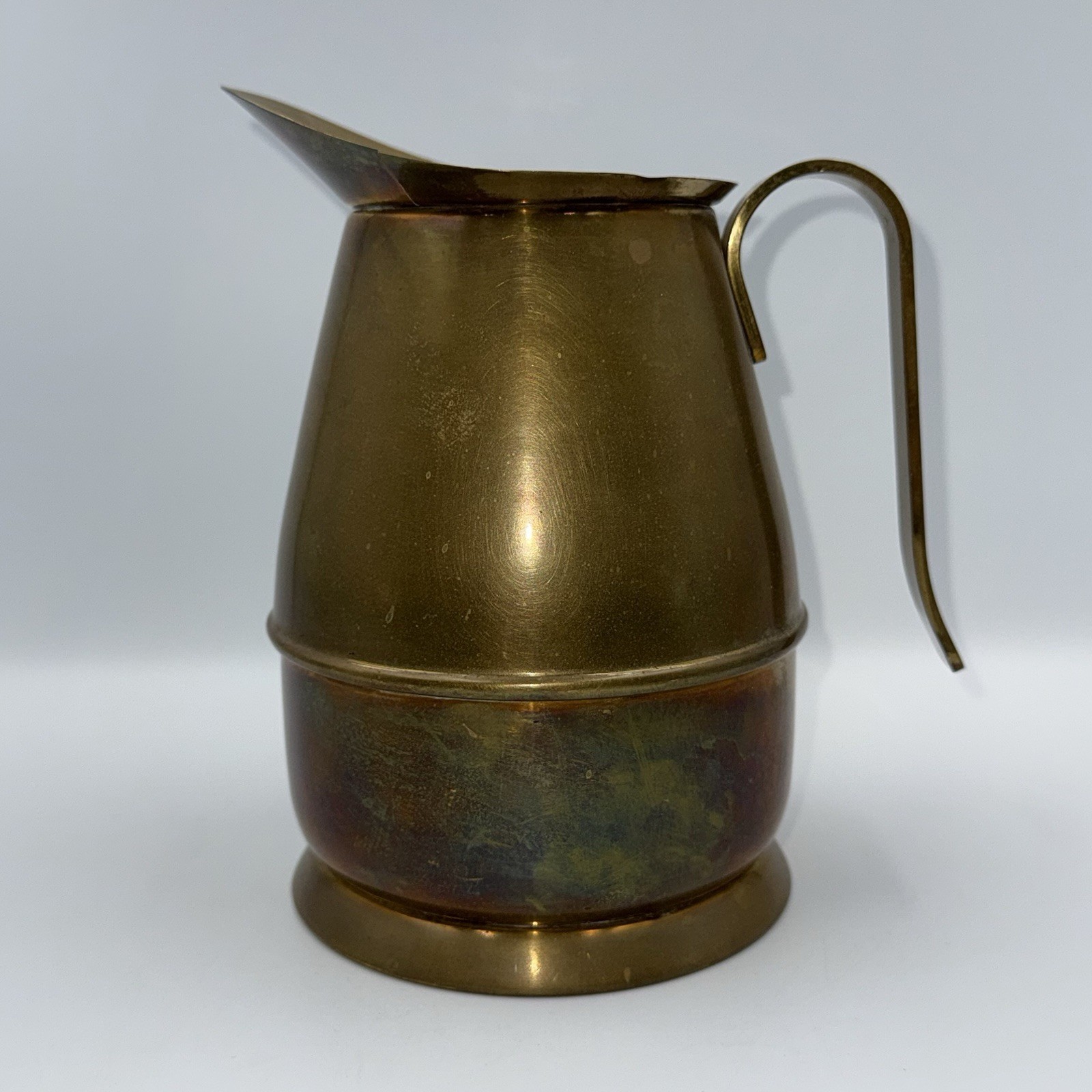 Maxwell Phillip Antique Brass Pitcher