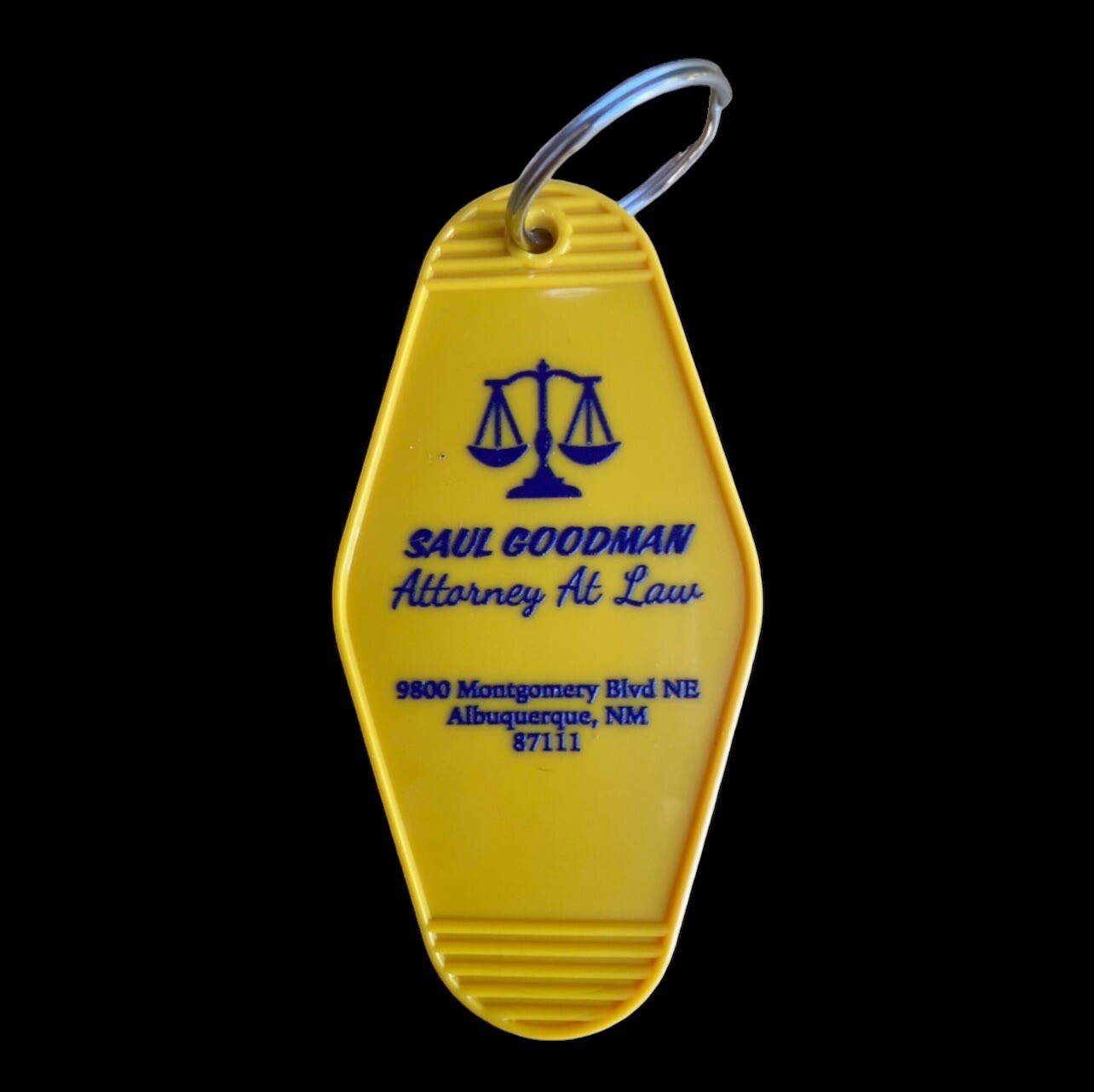 Graphic style BETTER CALL SAUL inspired keytag