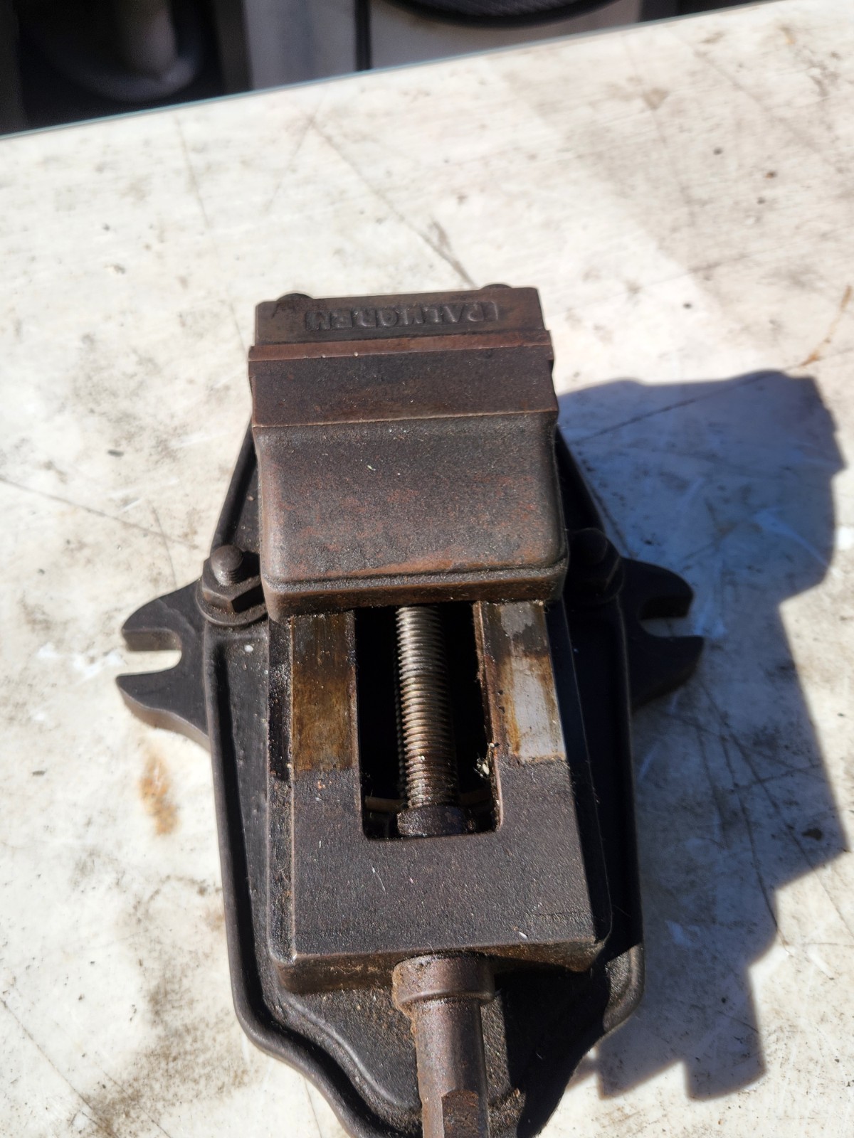 Palmgren 4" swivel vise machinist vise