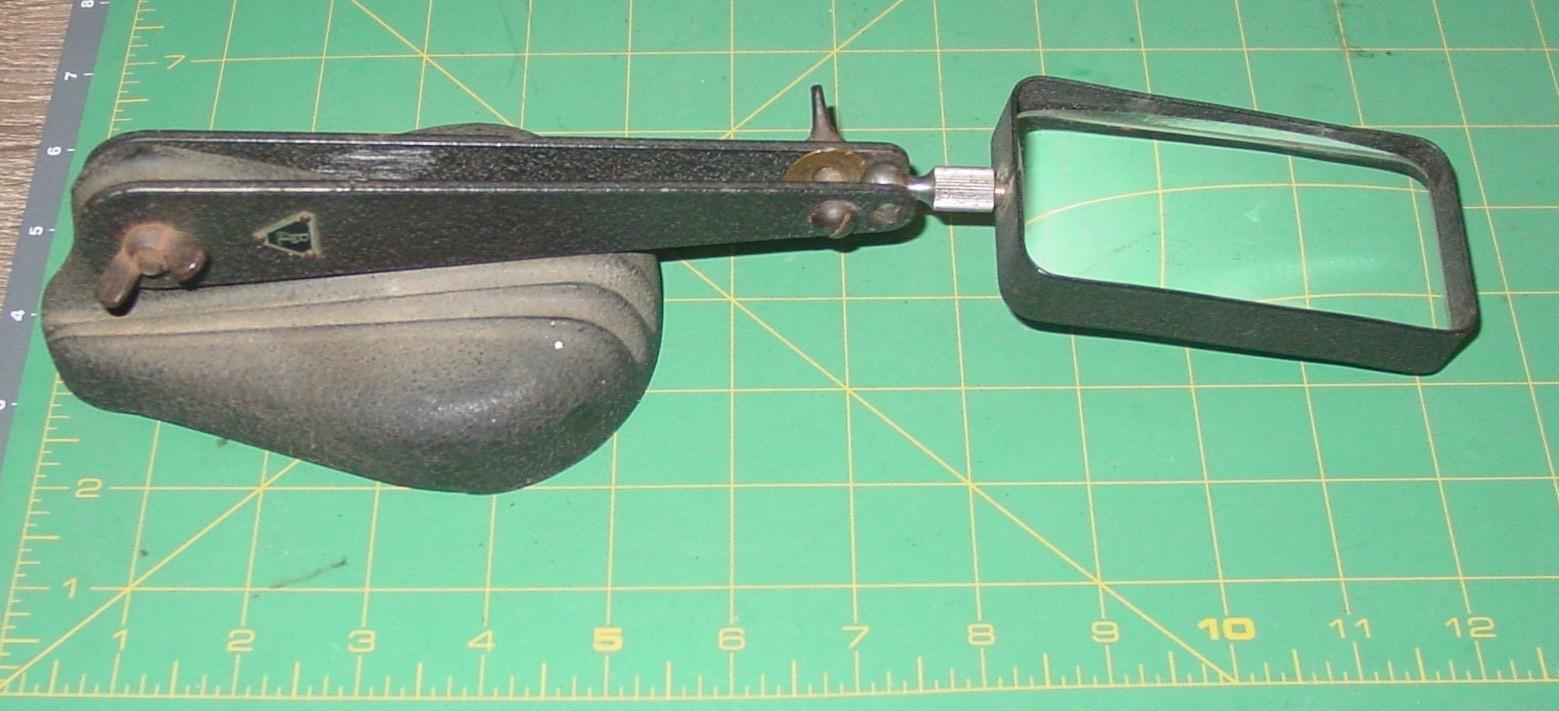 Vintage Bausch & Lomb Adjustable Articulating Arm Desk Stand Magnifying Glass