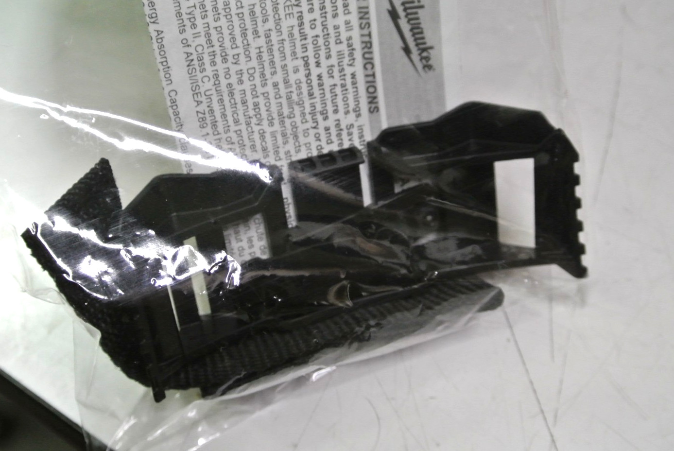 For Milwaukee 48-73-1337 Gray BOLT Front Brim Helmet - Type 2, Class E