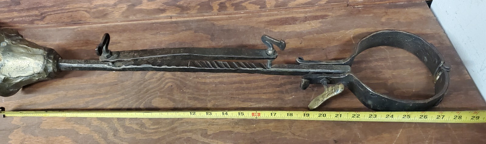 Blacksmith Made Fantasy Device "Demented Trumpet" Restraint Device