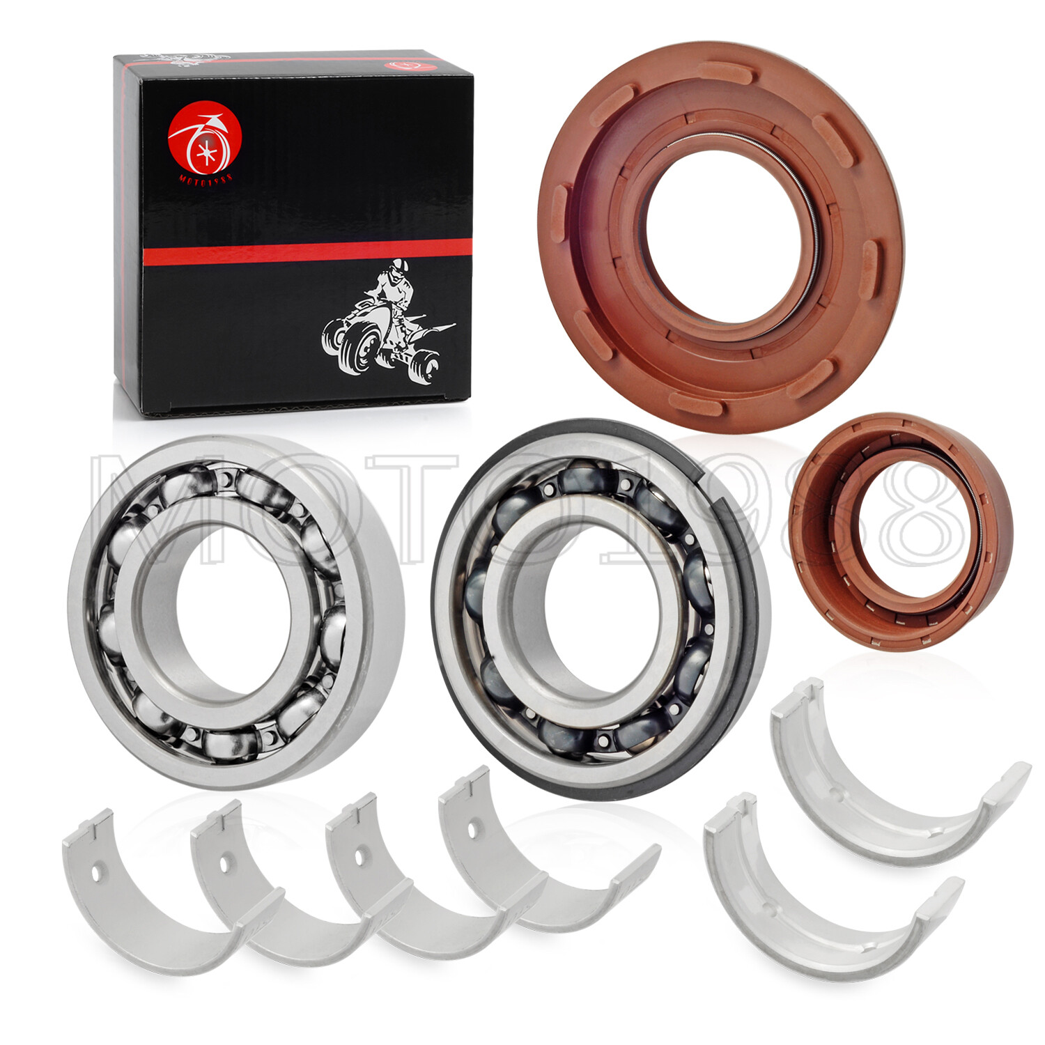 Crankshaft Bearing & Seal kit For Polaris Ranger Sportsman RZR 700 800 2006-2017