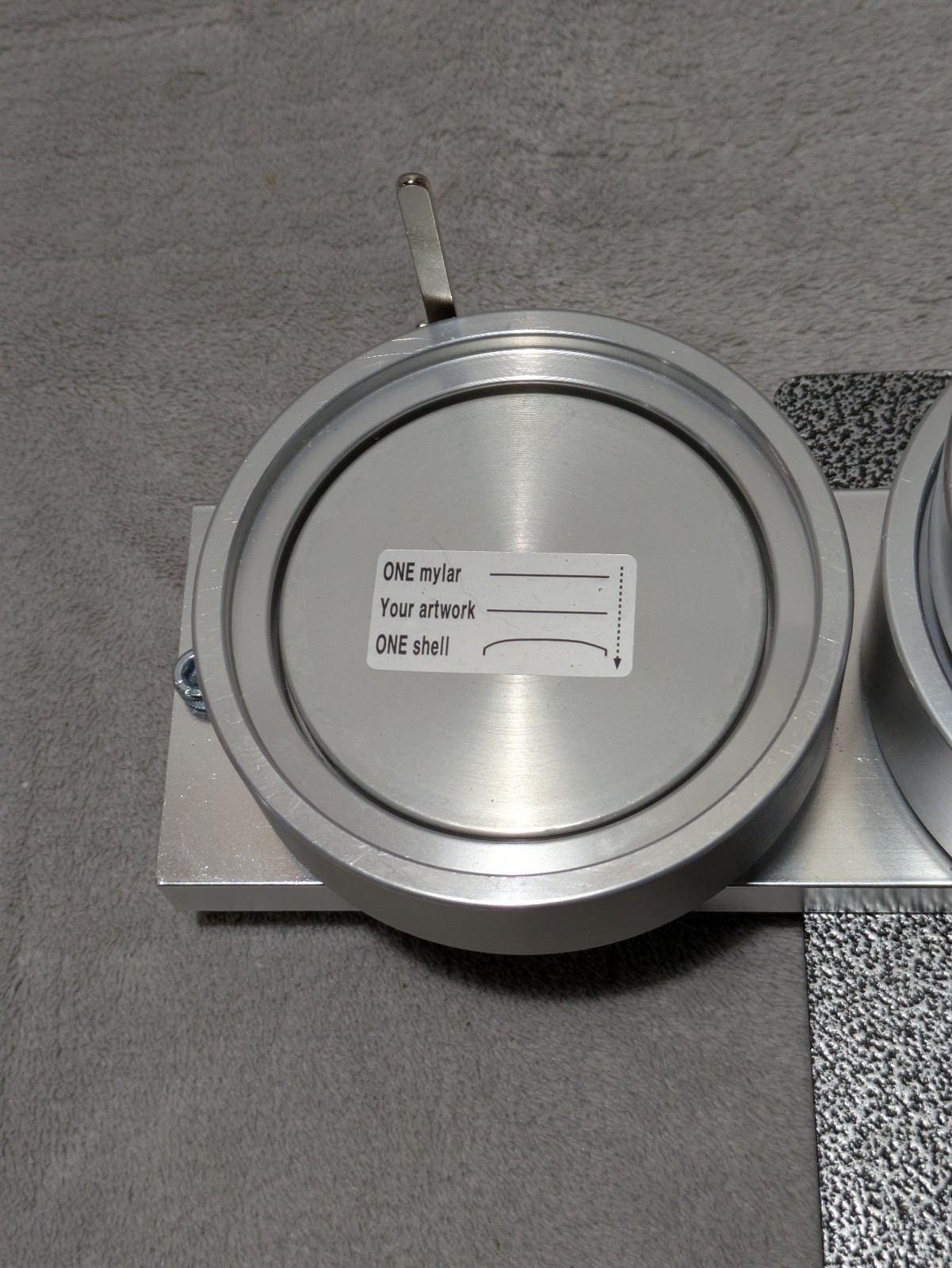 Neil Enterprises 3 Inch Button Maker Press Machine