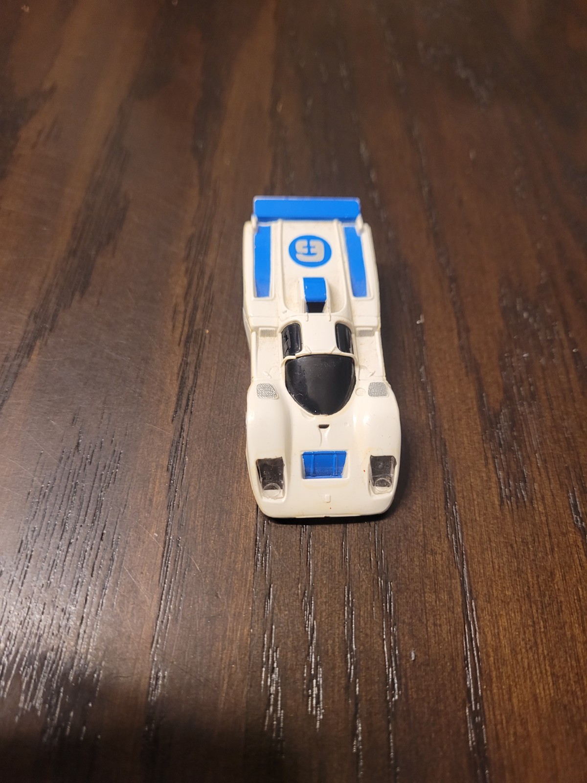 Vintage Aurora AFX White & Blue #6 Ferrari 512M Slot Car